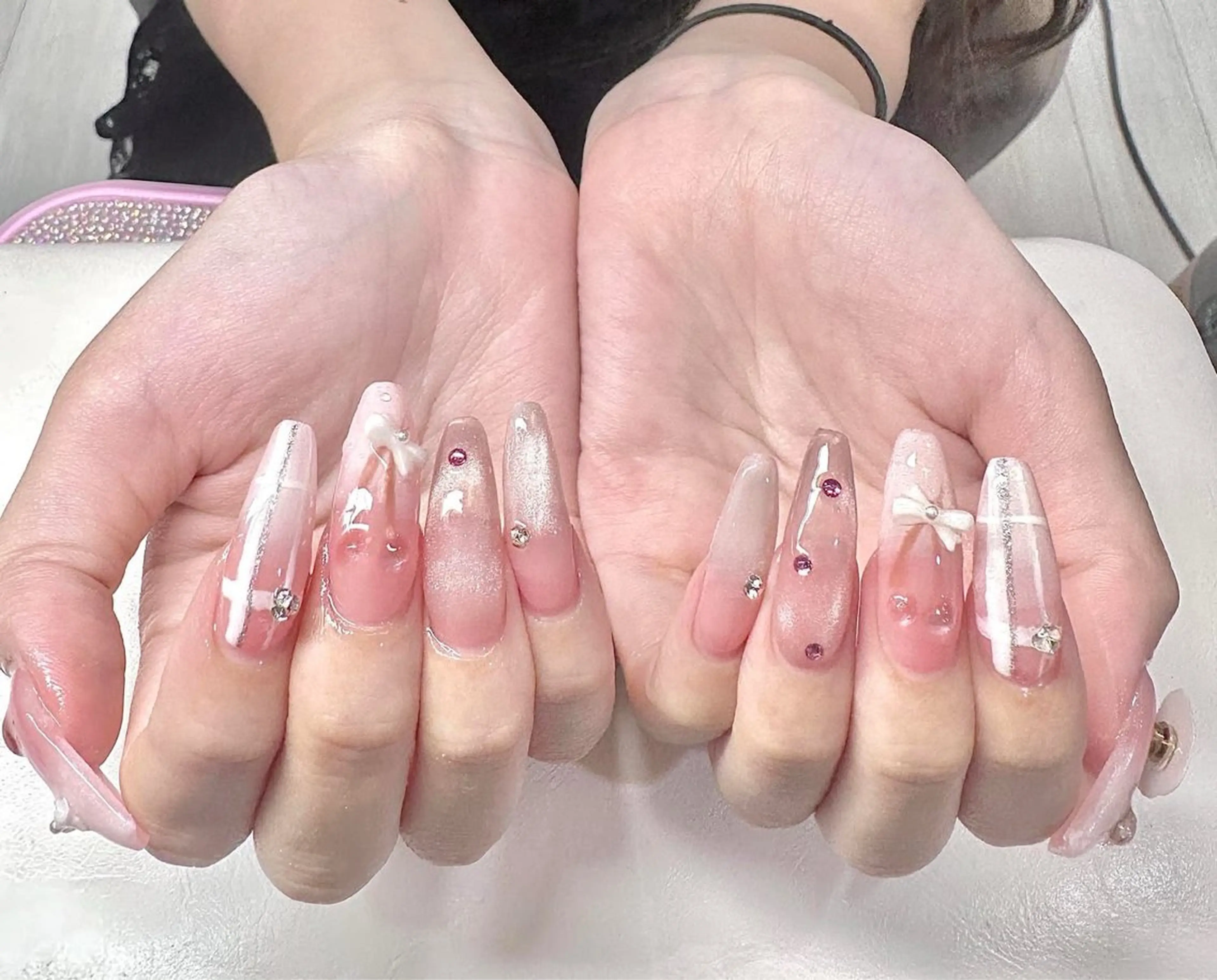 デュアルフォームで長さ出しすの写真