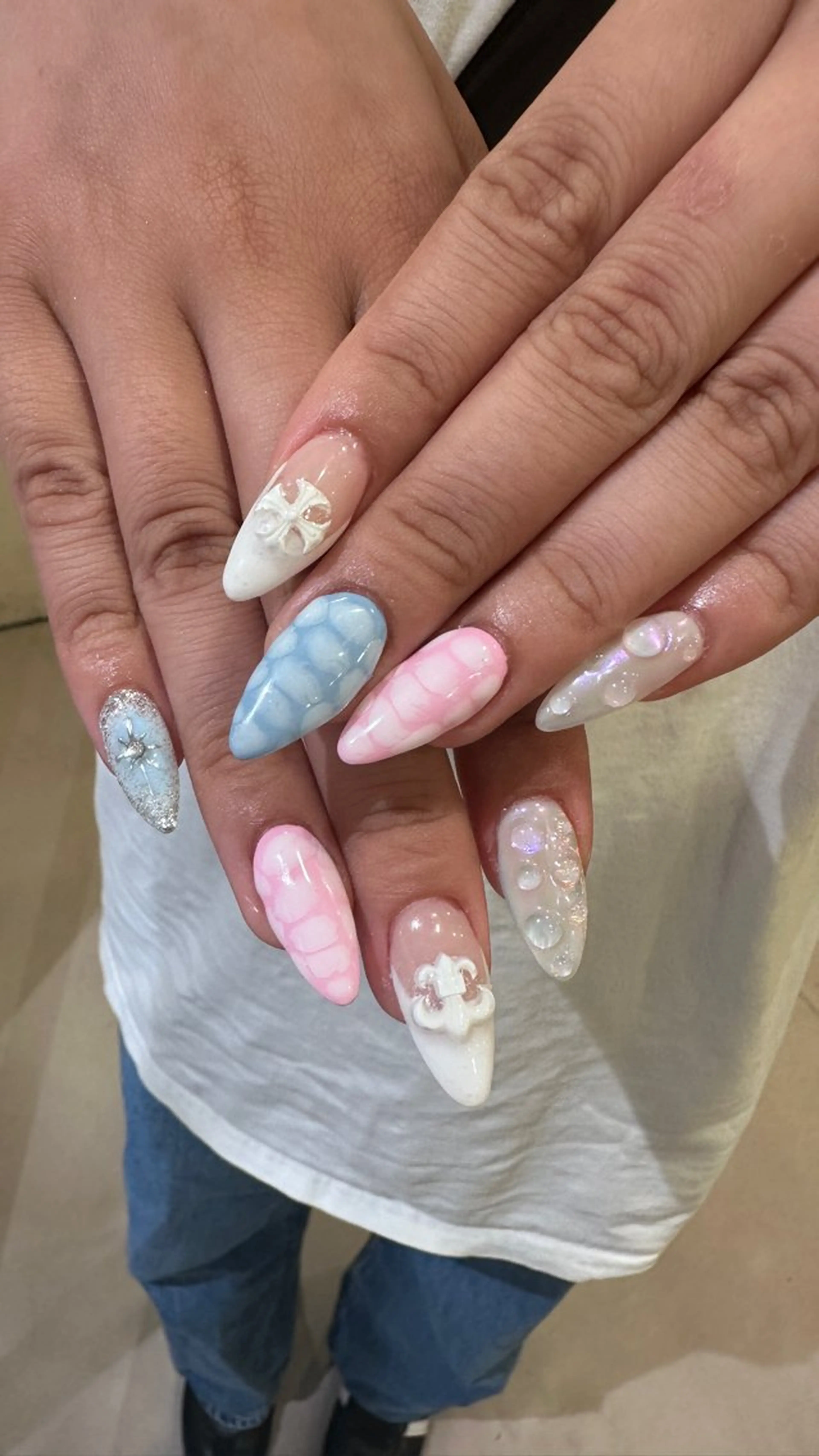 ネイル ハンドネイル 👽個性派ネイル🎀 komachiのヘアスタイル