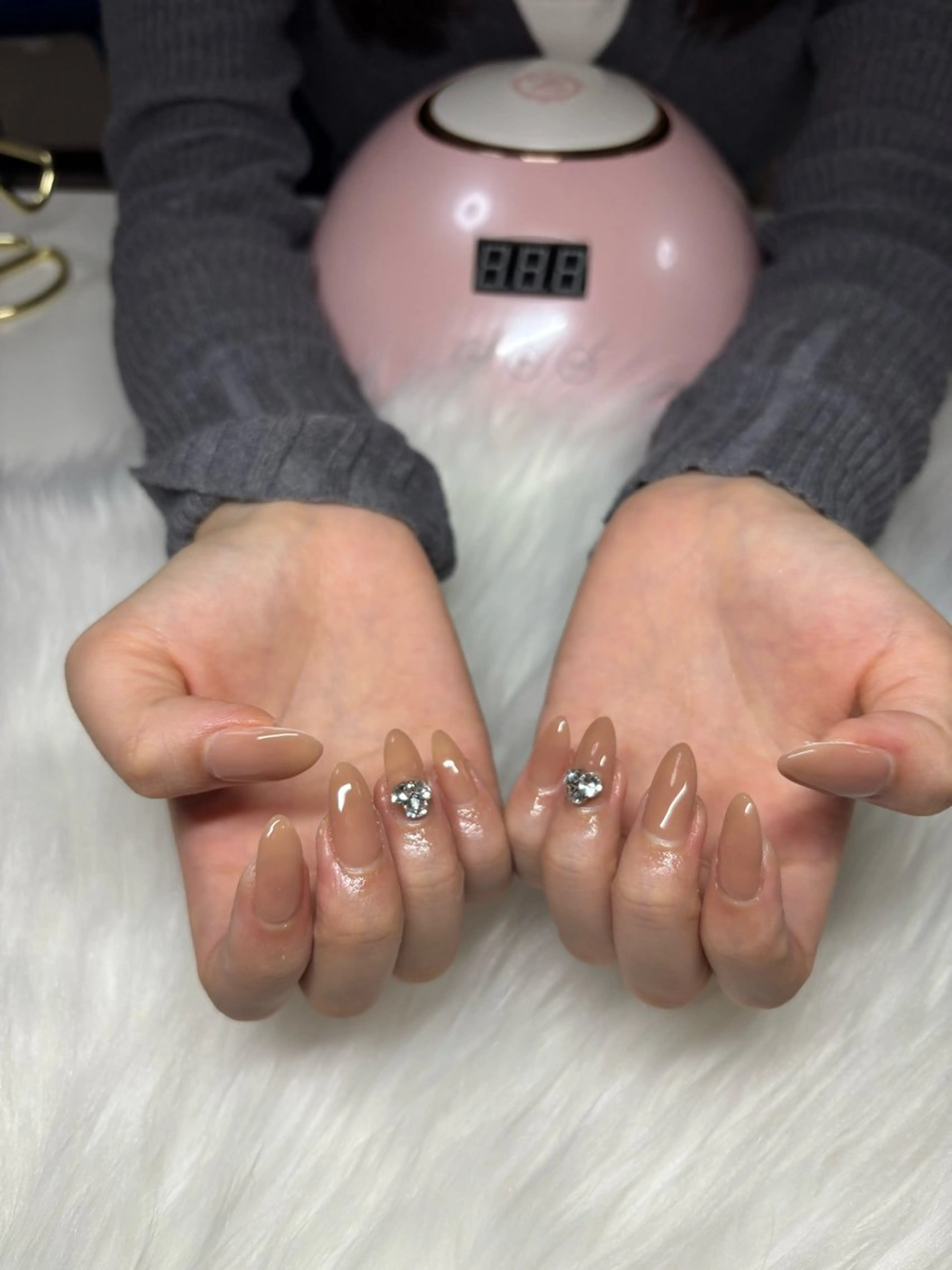 ワンカラー(ストーン5粒無料)🌙の写真