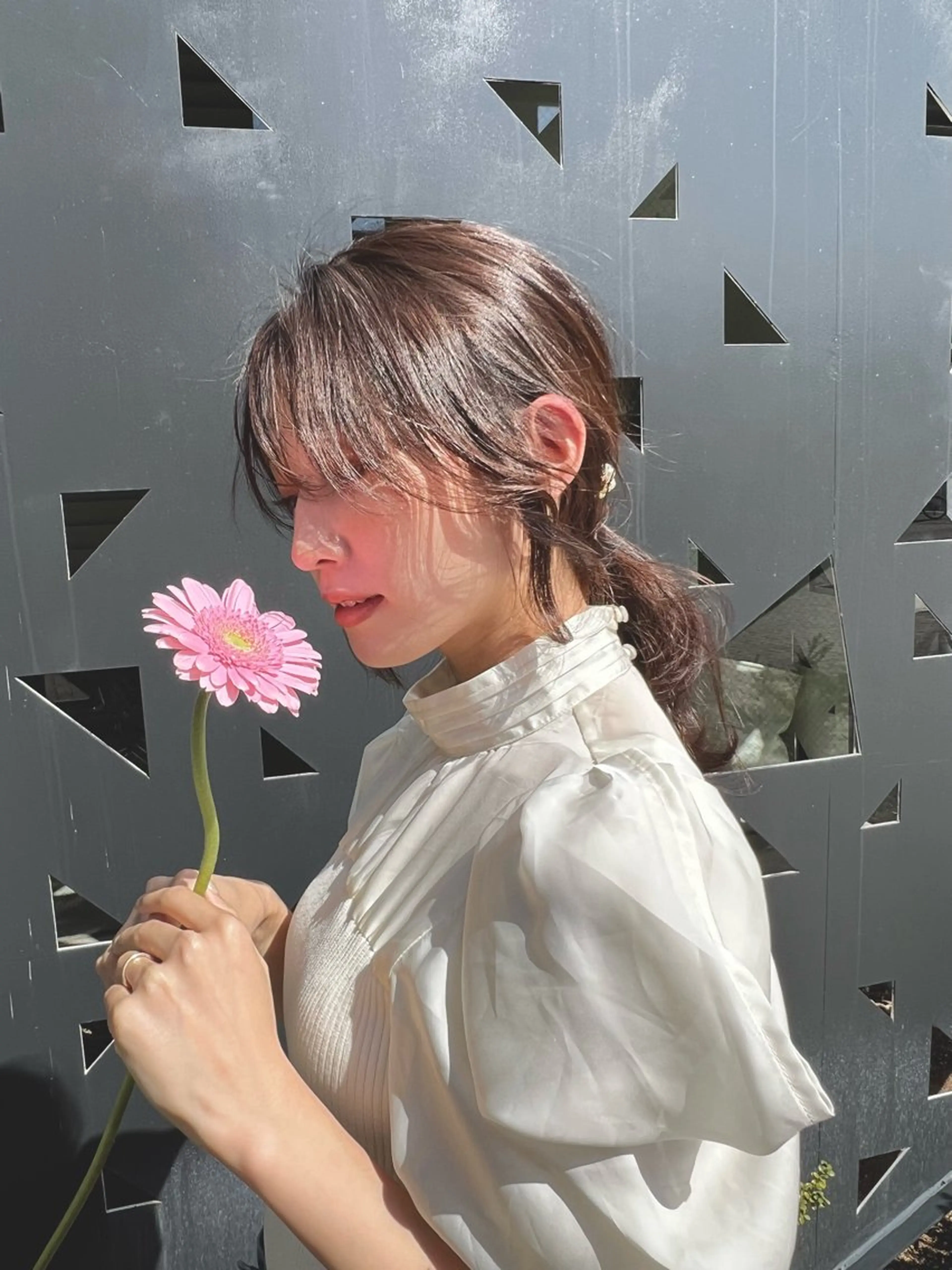 ロング 近藤 若菜のヘアスタイル