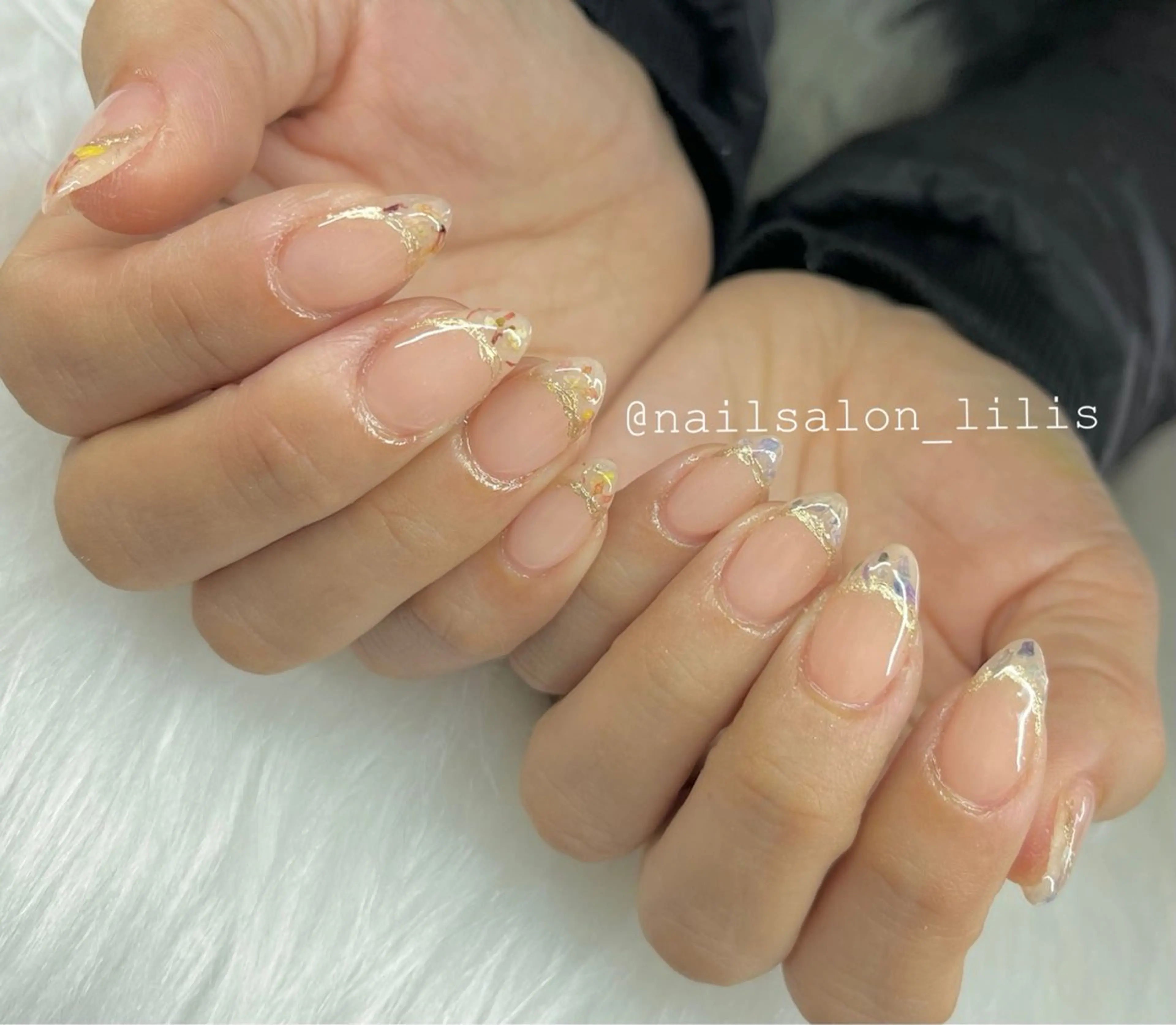 ネイル フレンチネイル ハンドネイル nailsalon lilis所属・nailsalon Lilisのネイルデザイン