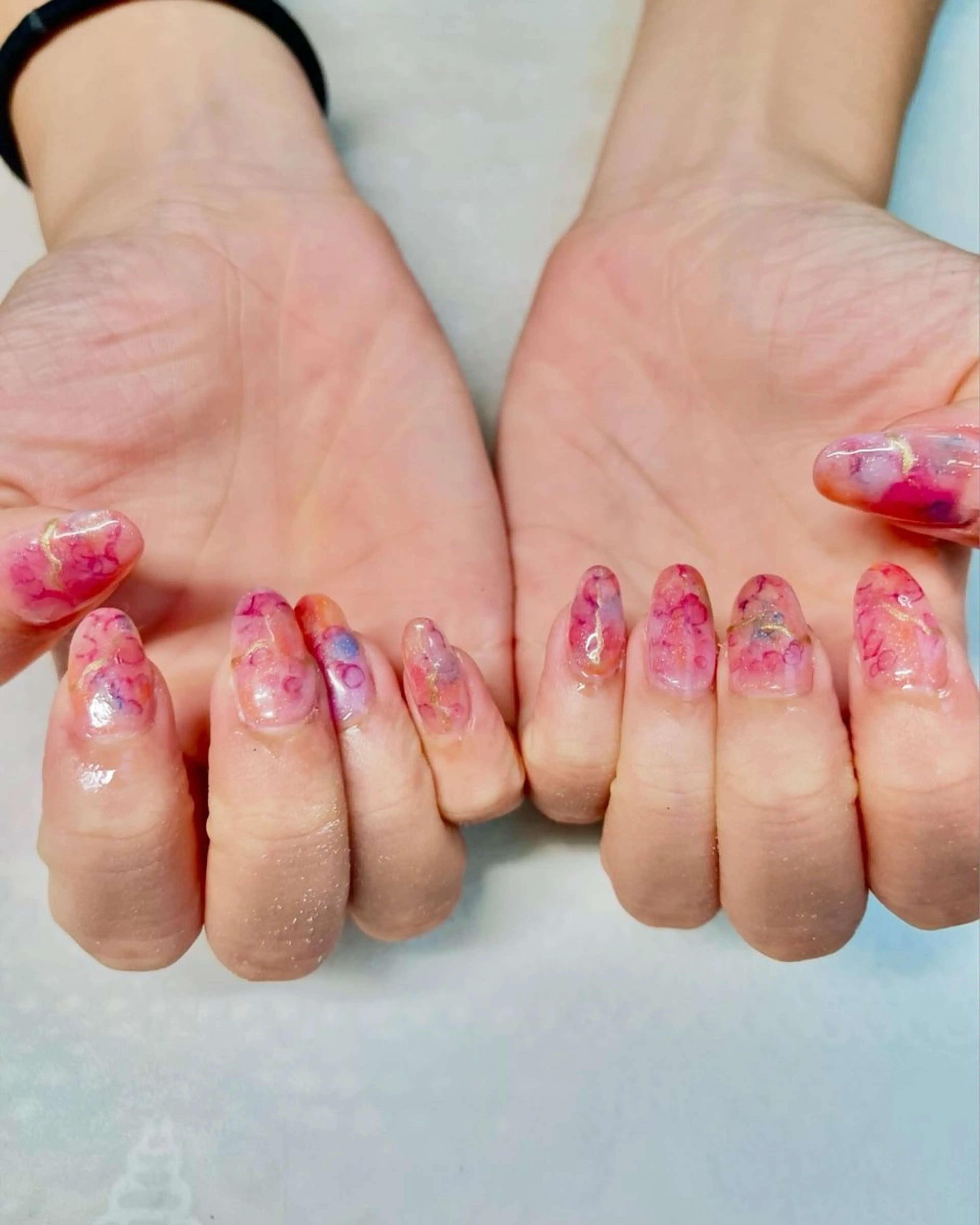 ネイル ハンドネイル 新宿ネイルサロン ジェミディローサ所属・新宿ネイルサロン ジェミディローサのネイルデザイン