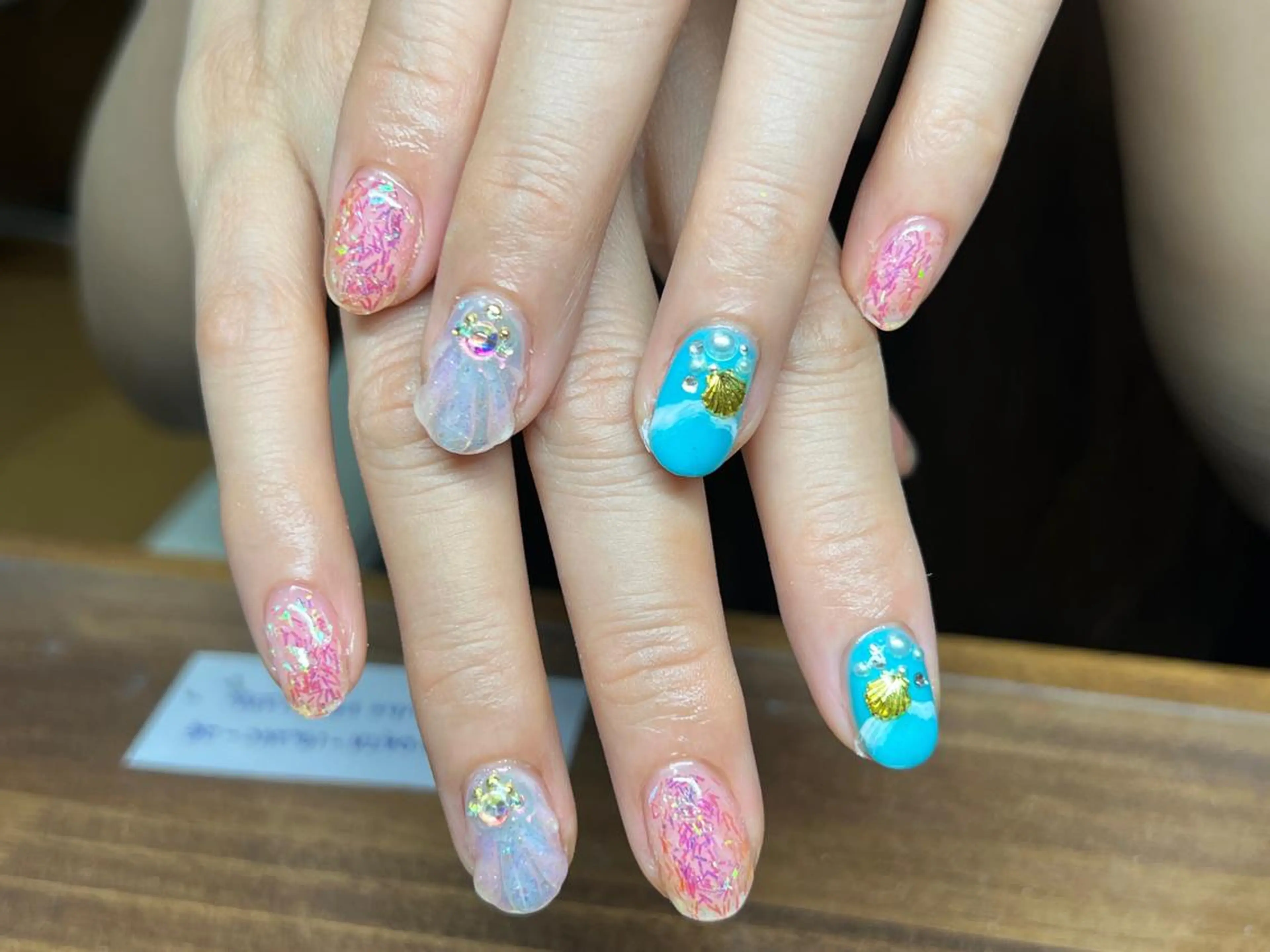 ネイル lucky nail 歌舞伎町のネイルデザイン