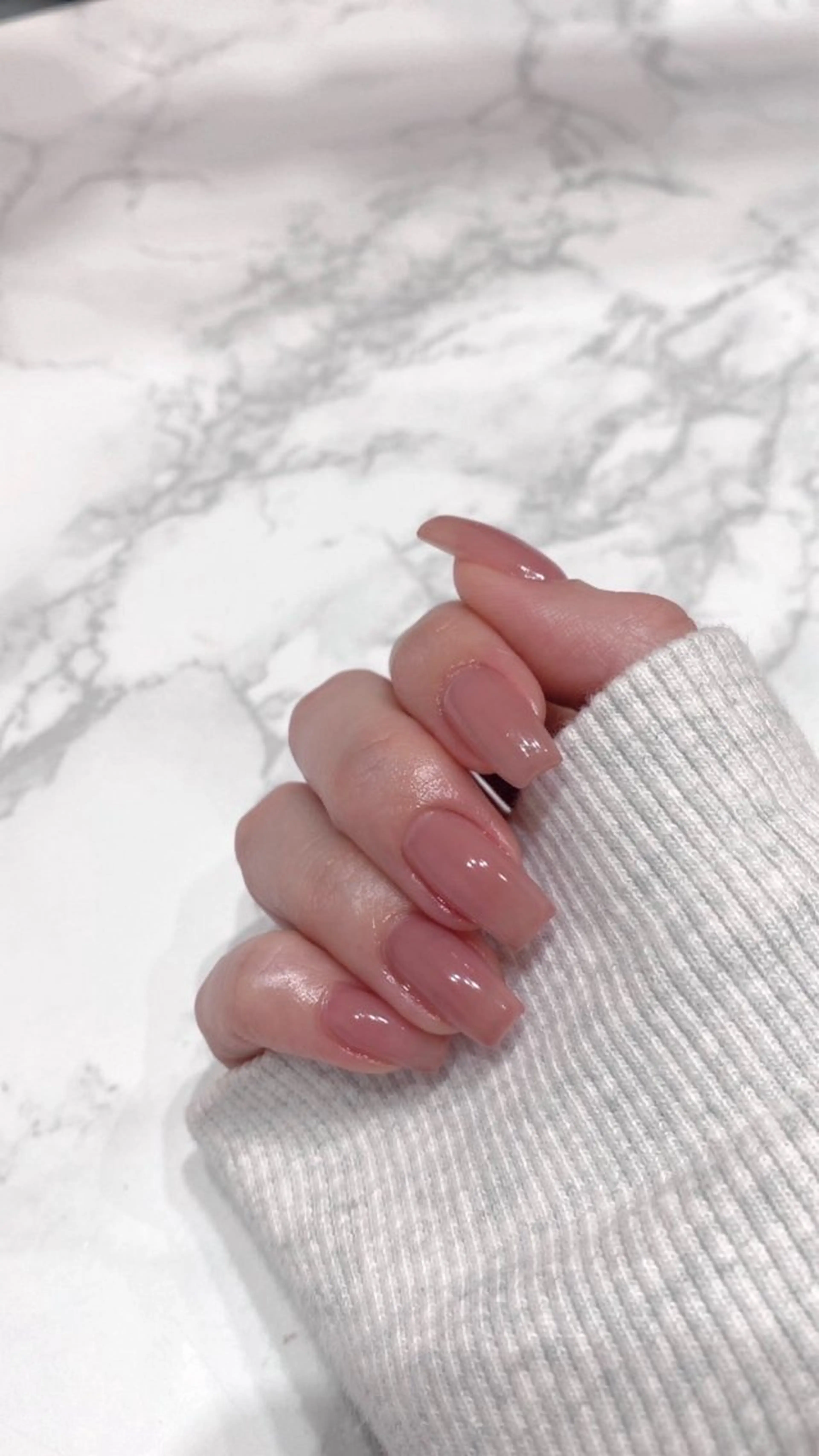 ネイル ワンカラーネイル Toujours nail所属・Toujours / nanaのネイルデザイン