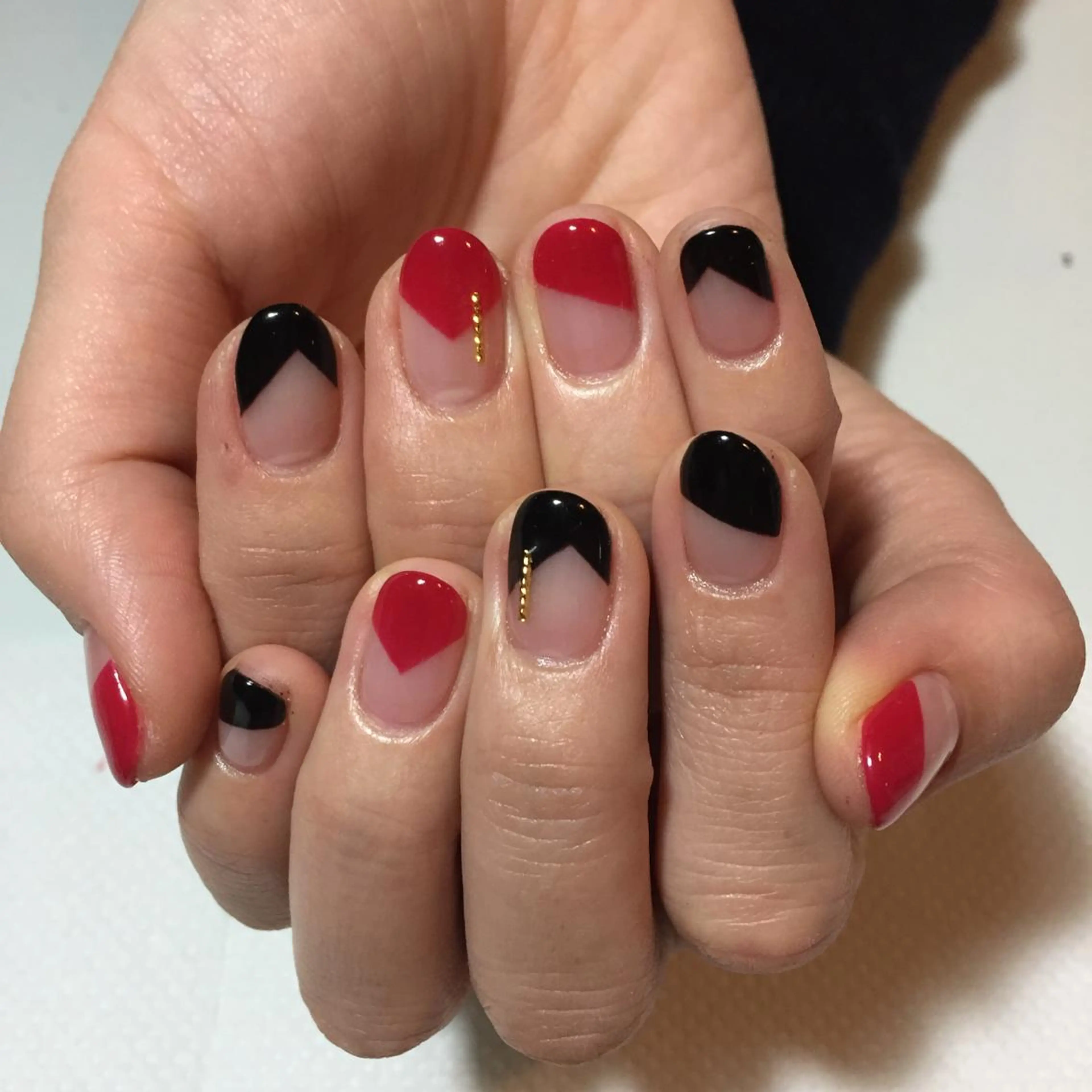 ネイル フレンチネイル g-up nail所属・米田 律子のネイルデザイン