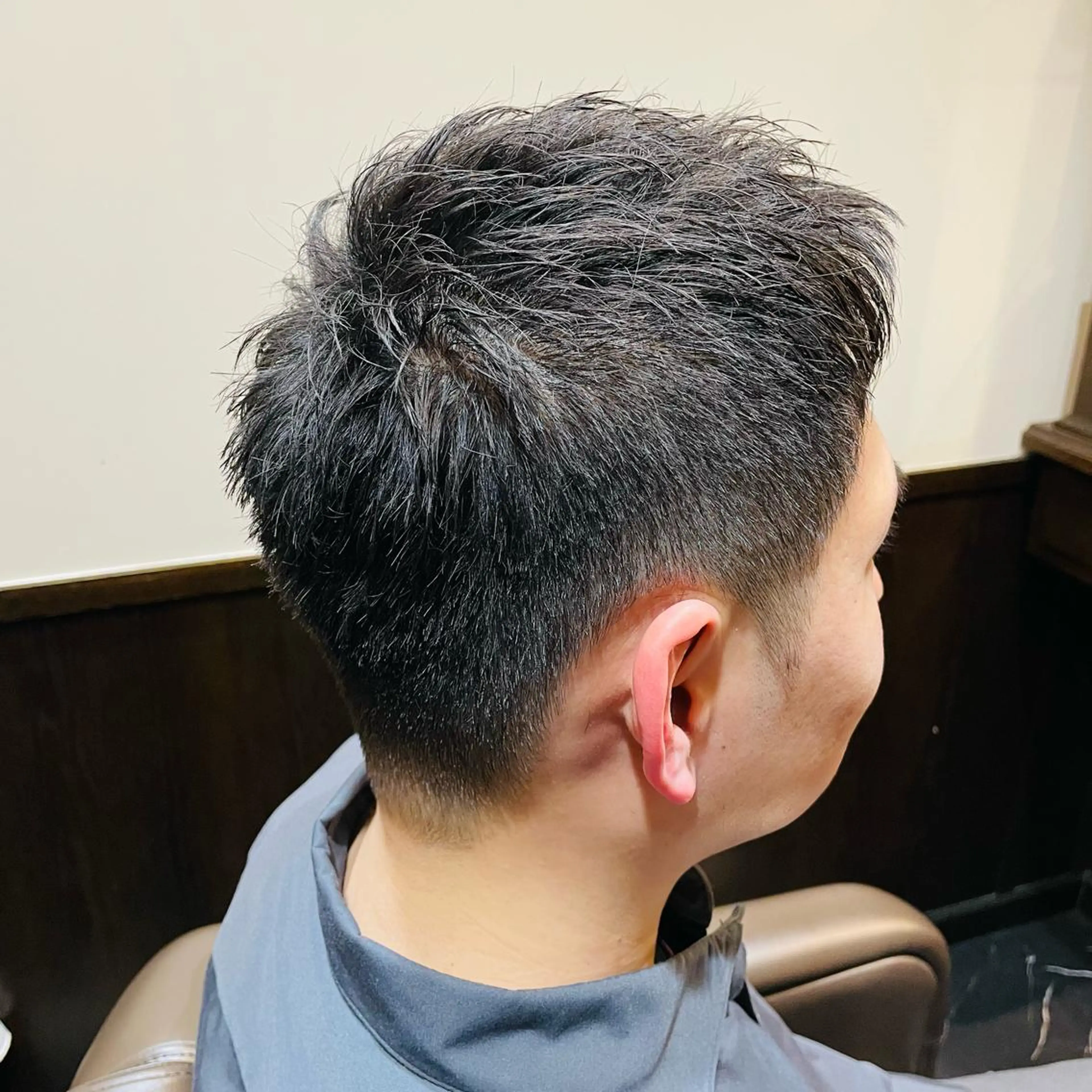 ショート メンズ premium barber表参道店所属・新田 梨乃のヘアスタイル