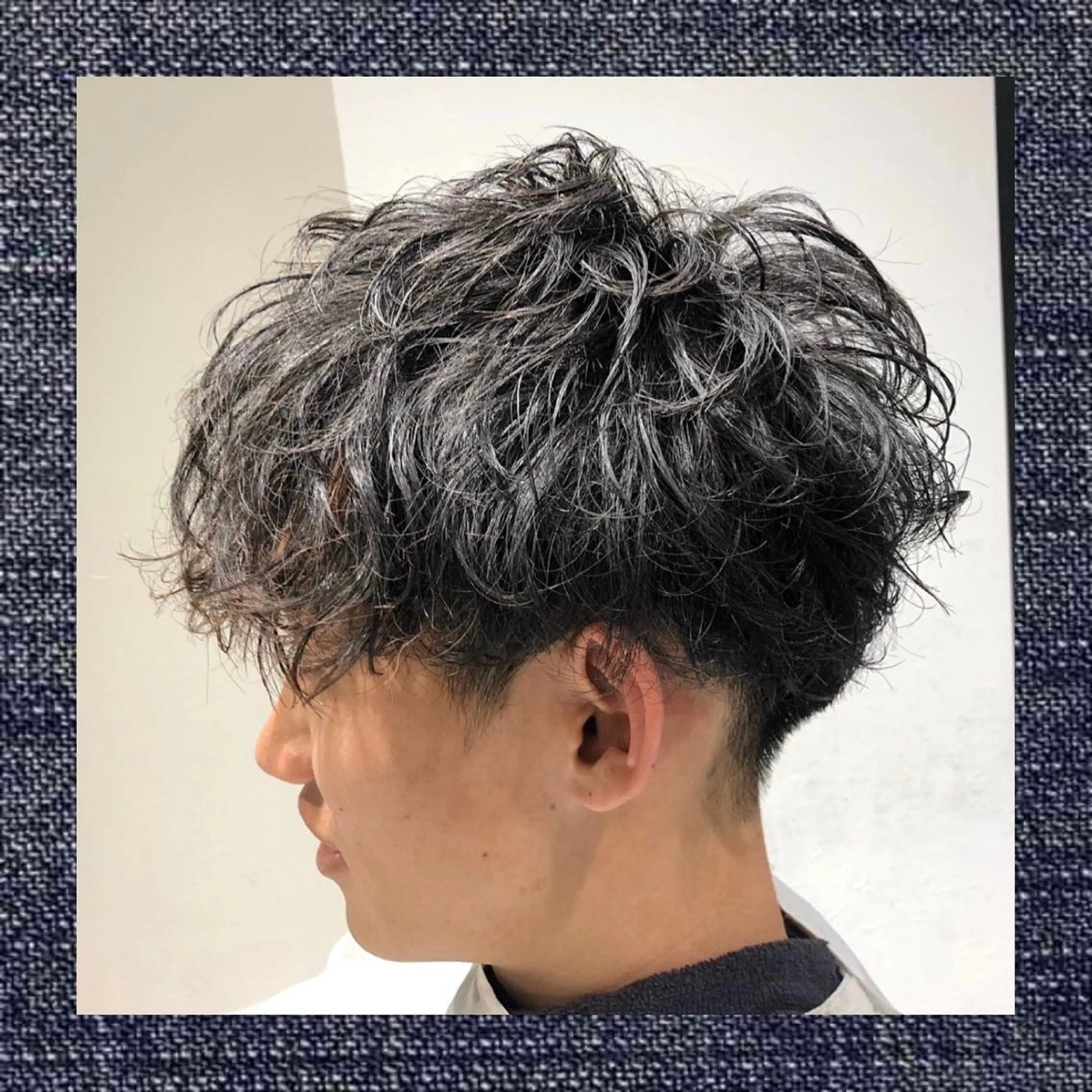 メンズ カット パーマ トリートメント ヘアセット Loy所属・メンズヘアの達人 パーマ 縮毛矯正🔷のヘアスタイル