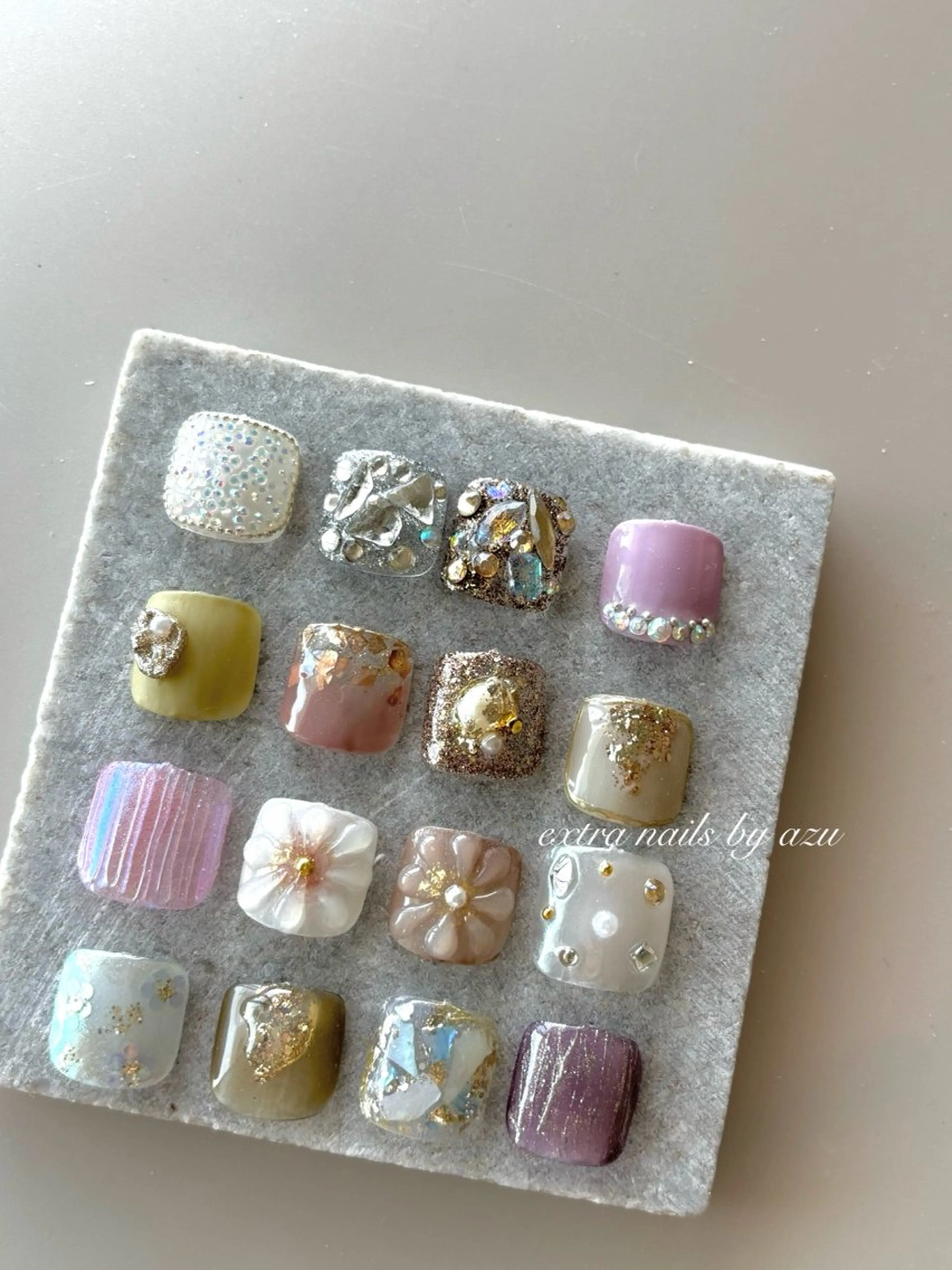 ネイル アートネイル フットネイル フットネイル extranails ／lemellaのネイルデザイン