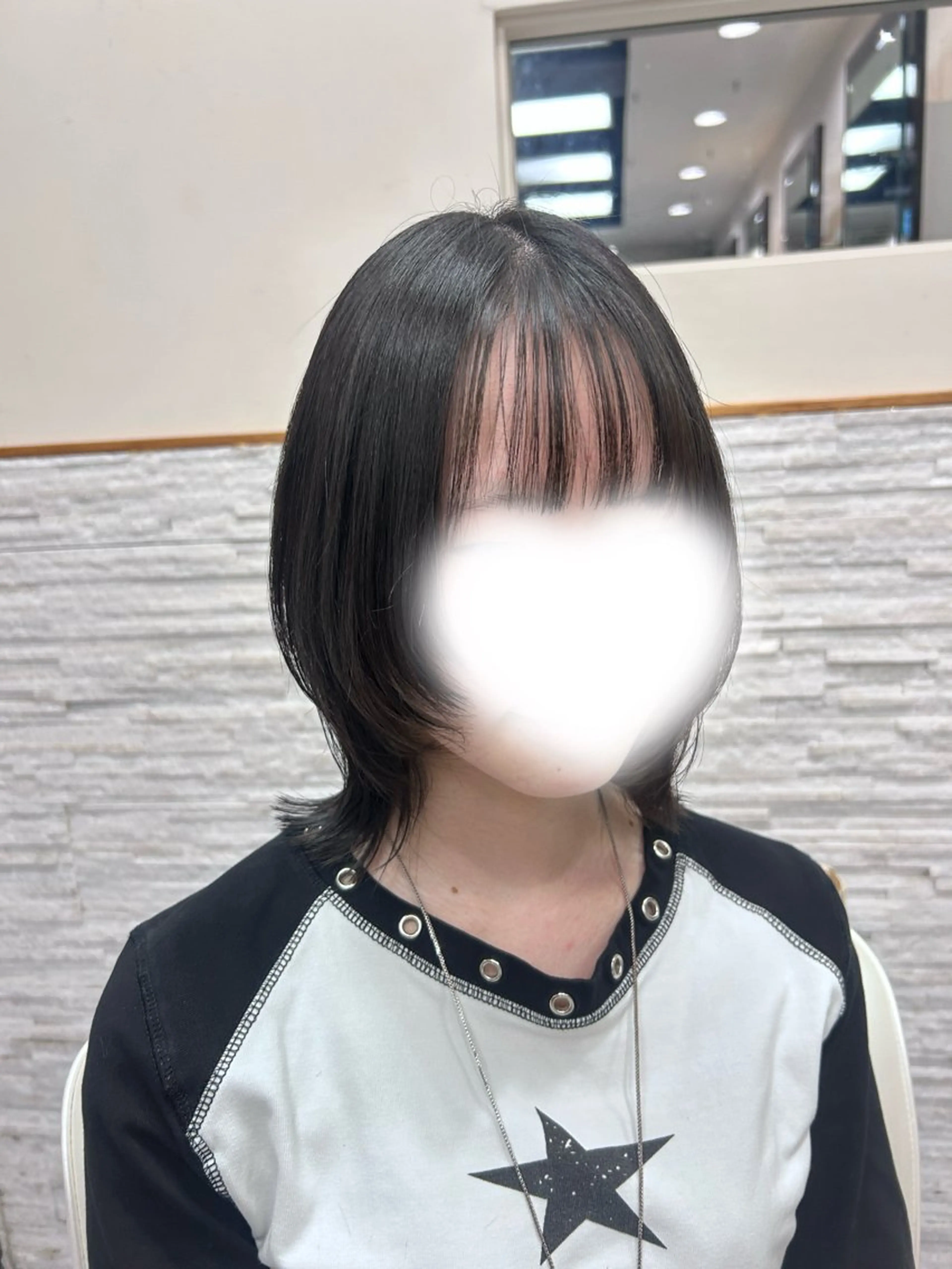 ミディアム レイヤーカット ウルフカット ウルフレイヤー カット 🍊小川実里🍊 /カラーレイヤーのヘアスタイル