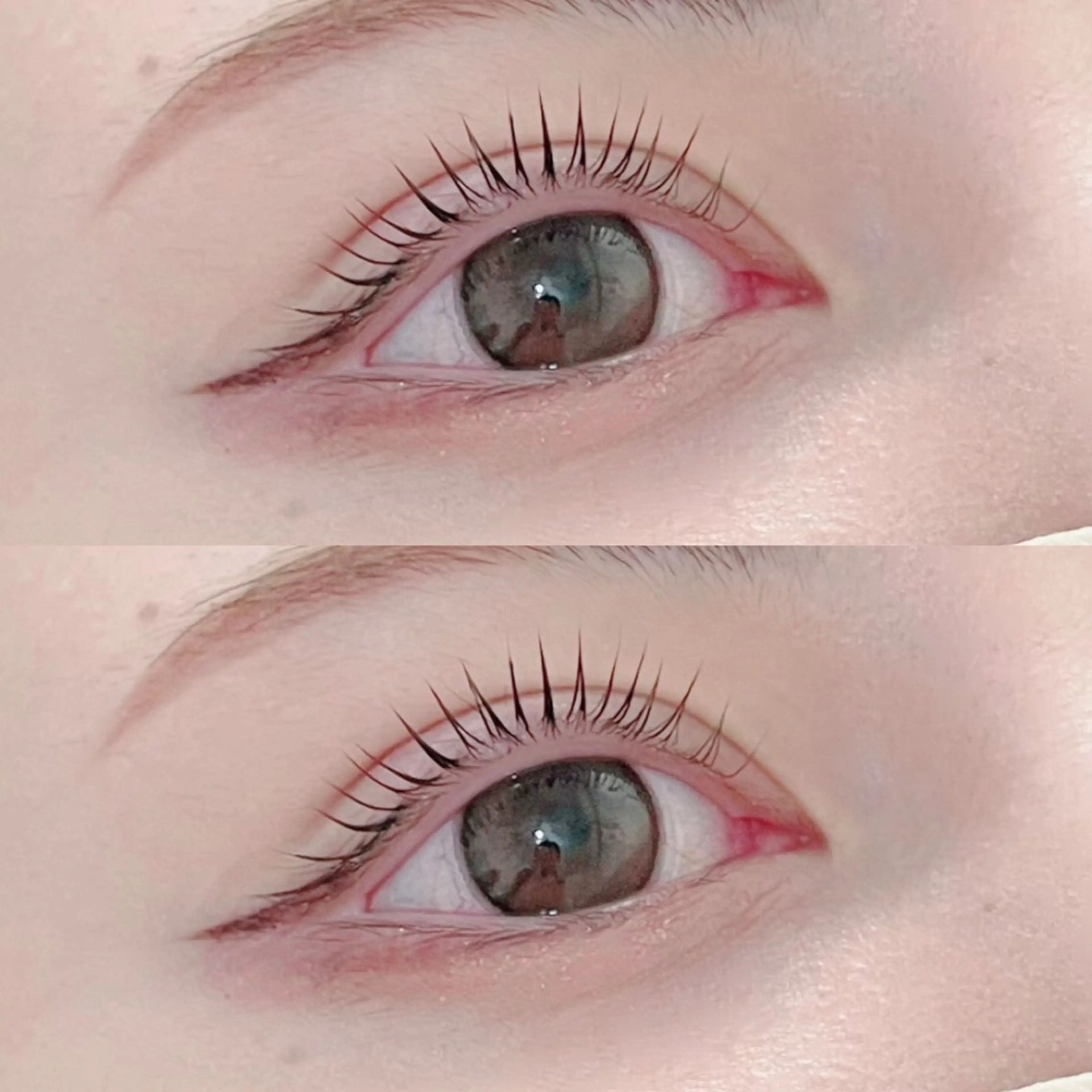 まつげパーマ上（まつ毛が細い方におすすめケラチントリートメント付き）の写真