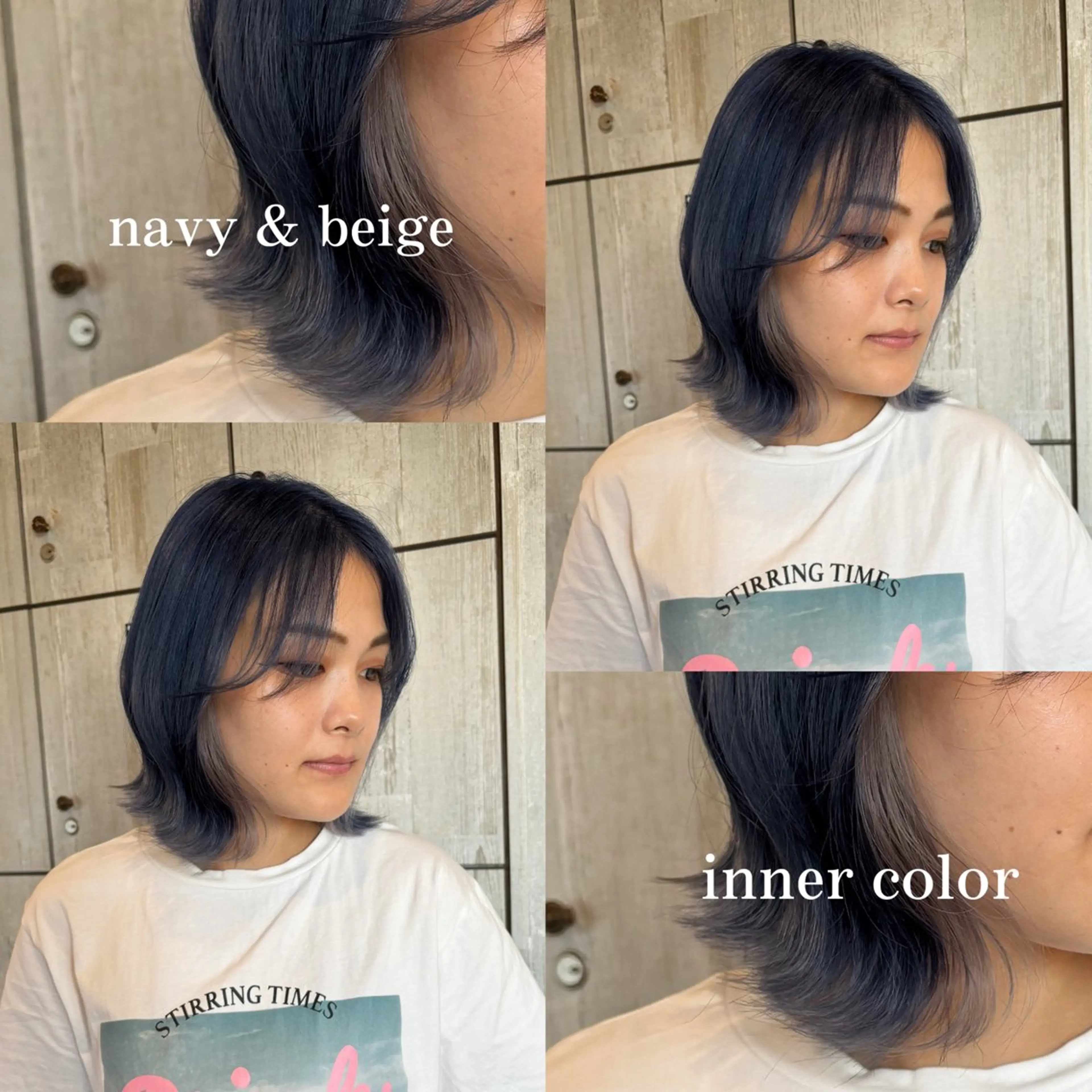 ミディアム カラー 透明感/ダブル カラー🧸こころのヘアスタイル