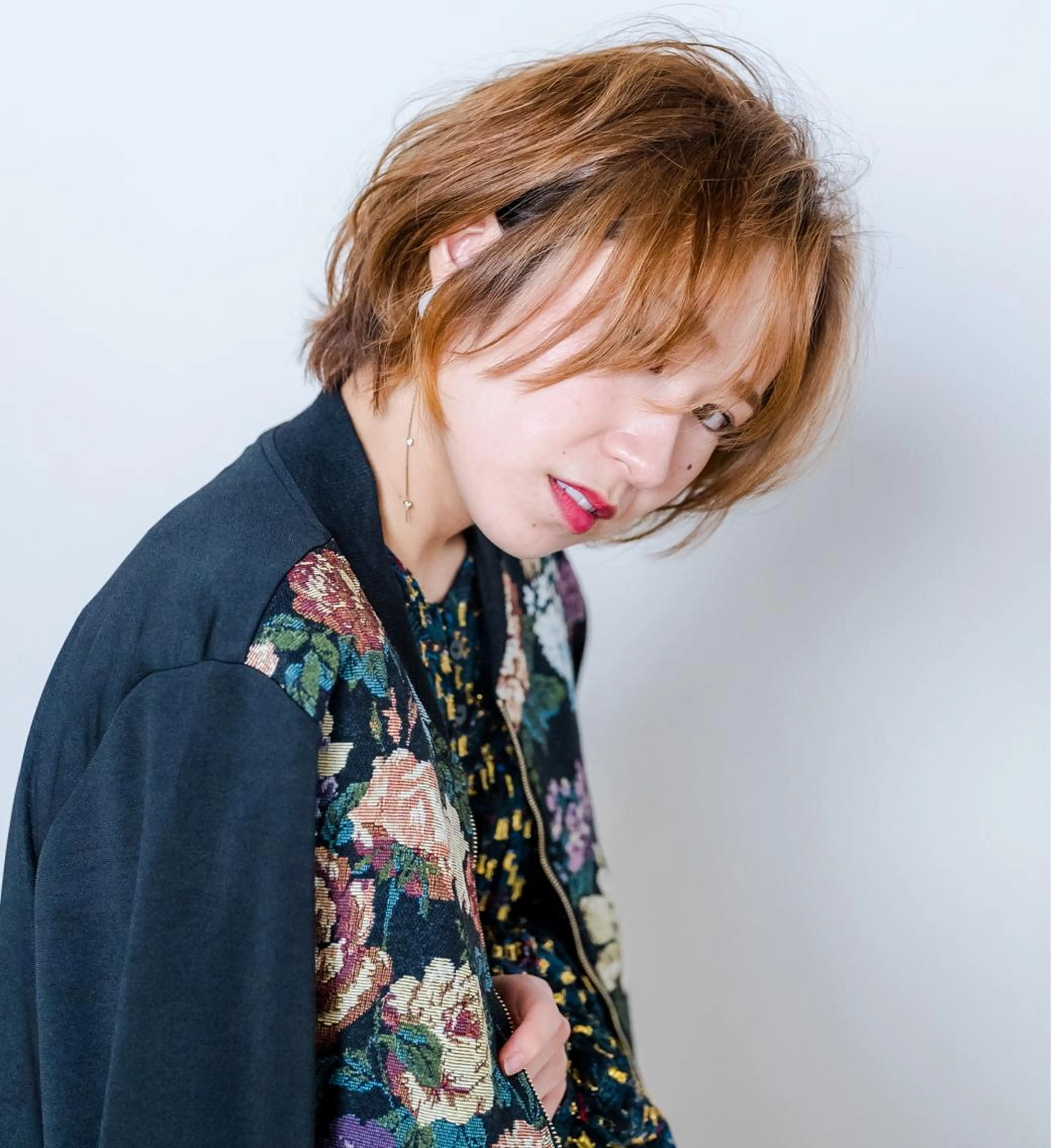 ショート カラー パーマ salon m ni サロンマーニ所属・久保田 一のヘアスタイル