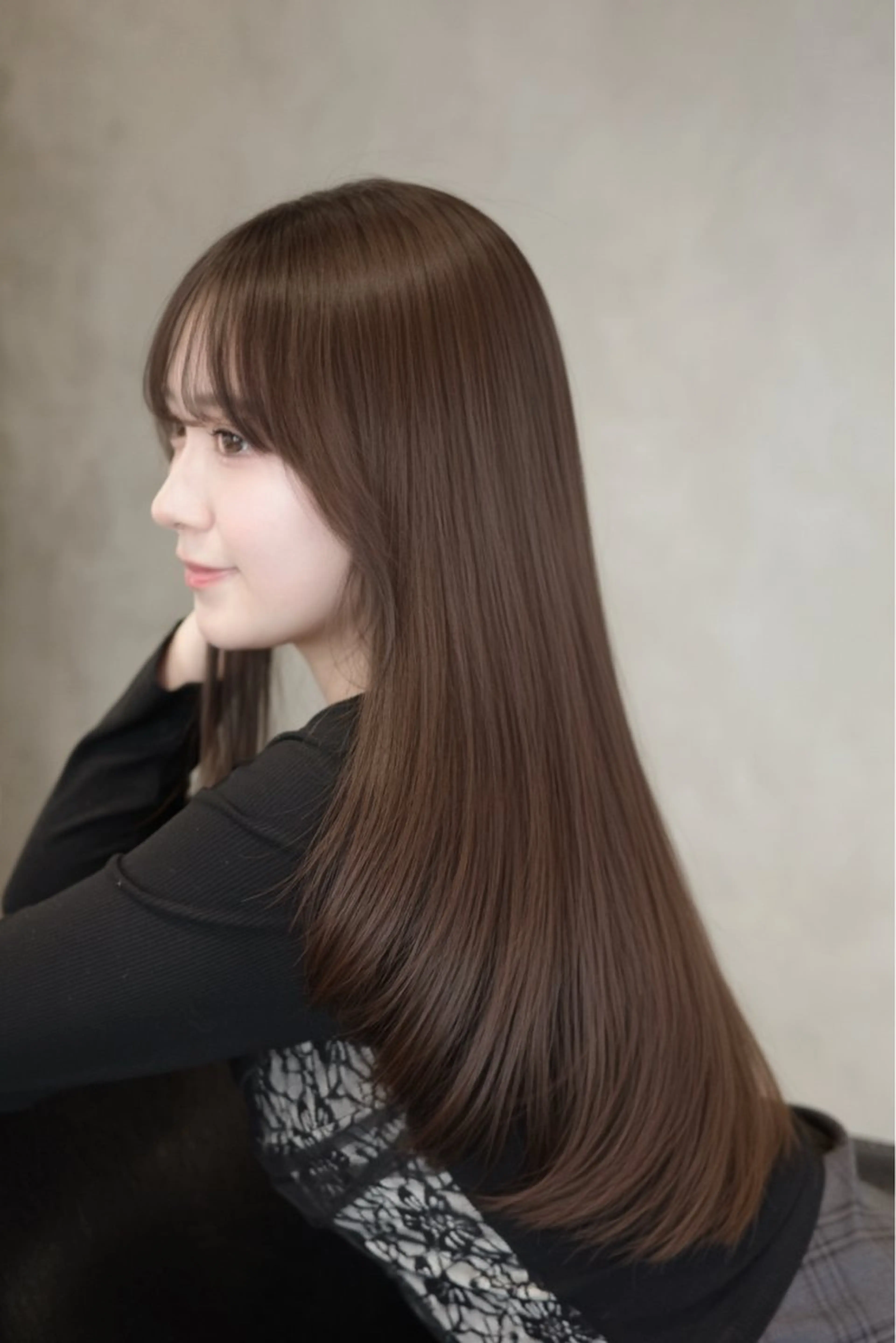 ロング 髪質改善 レイヤーカット 似合わせカット 髪質改善｜酒井 ｜青山のヘアスタイル