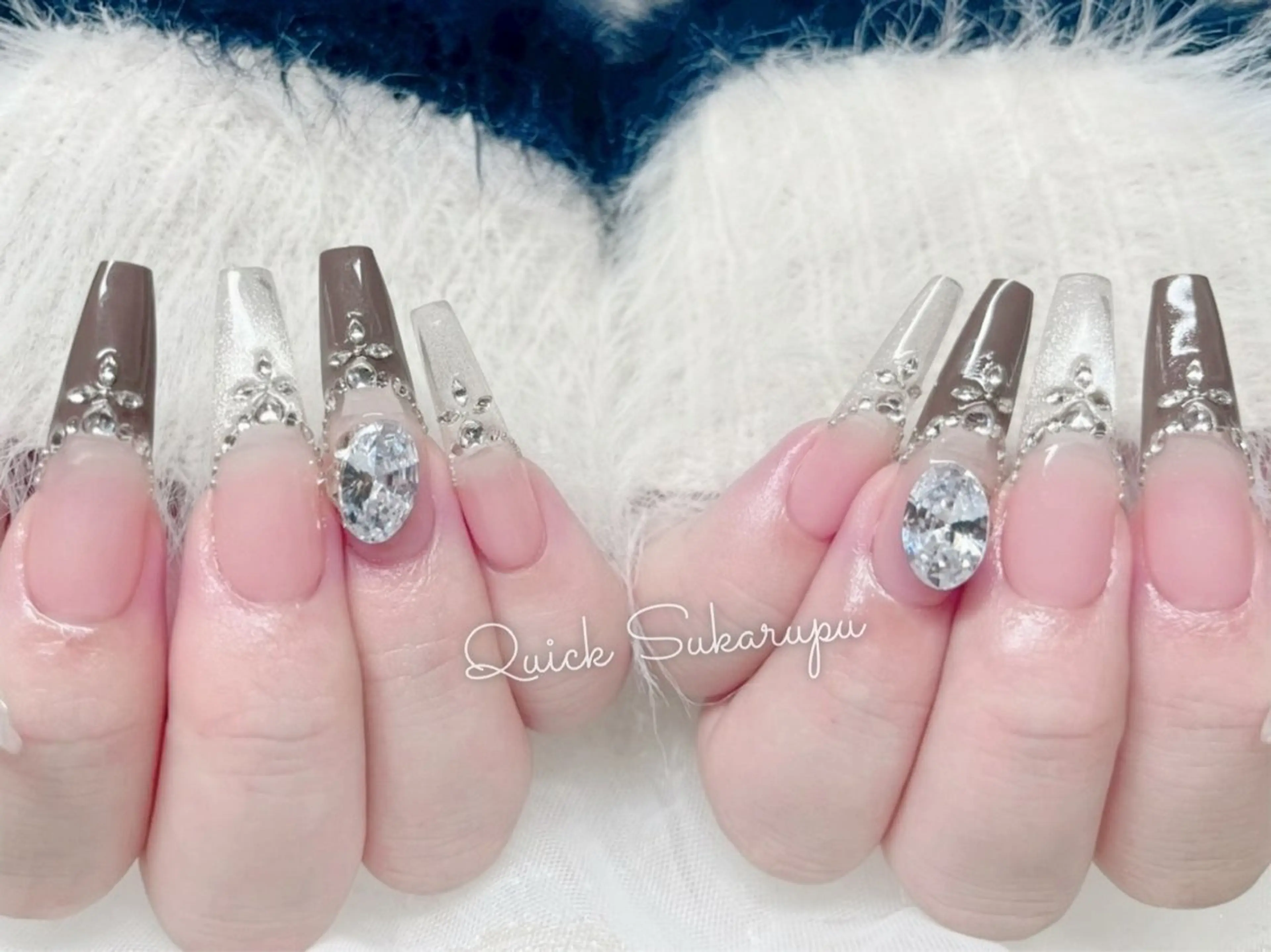 ネイル ハンドネイル Quick Sukarupu新宿のネイルデザイン