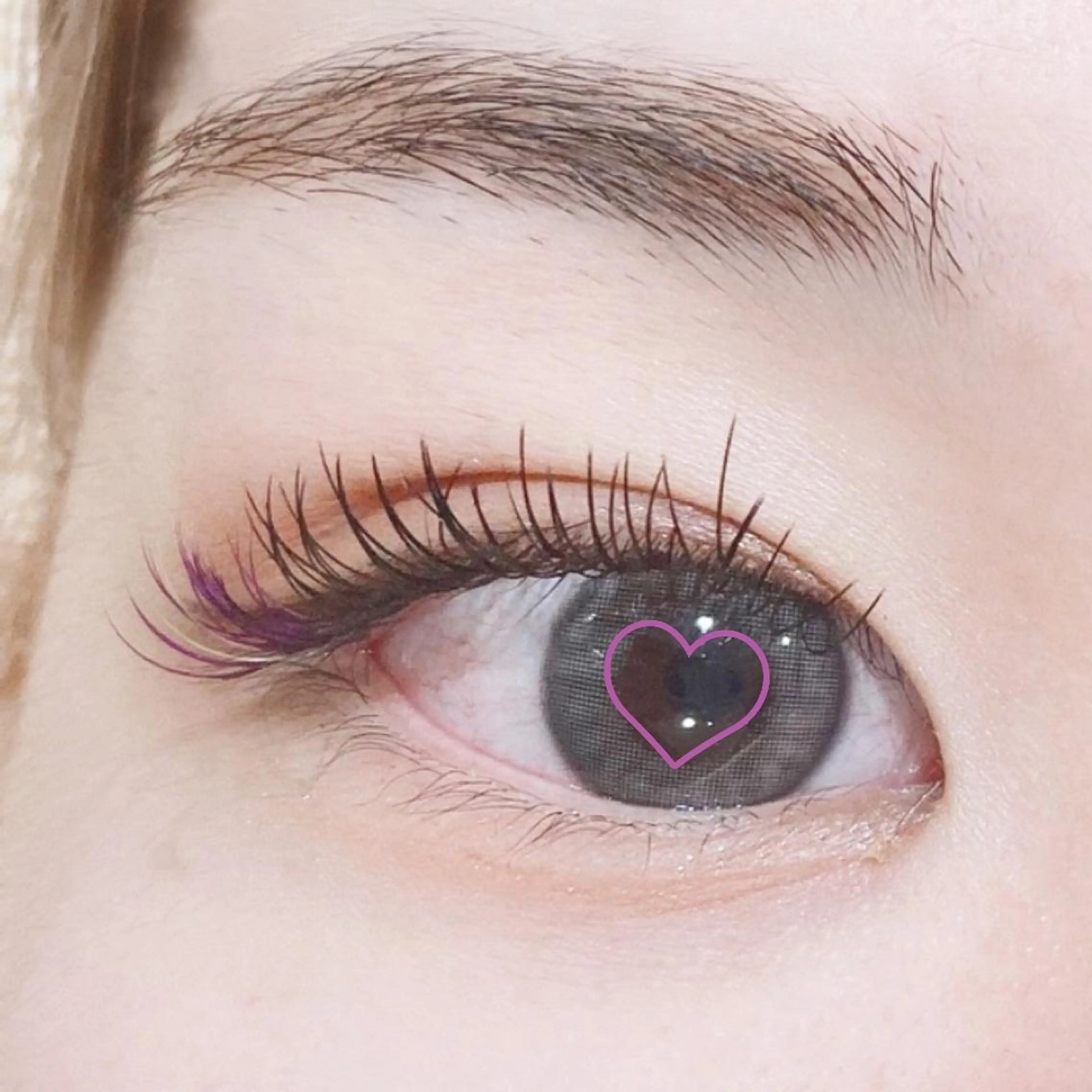 マツエク・マツパ 曲がる縮毛矯正 LIBER 　岩名のヘアスタイル