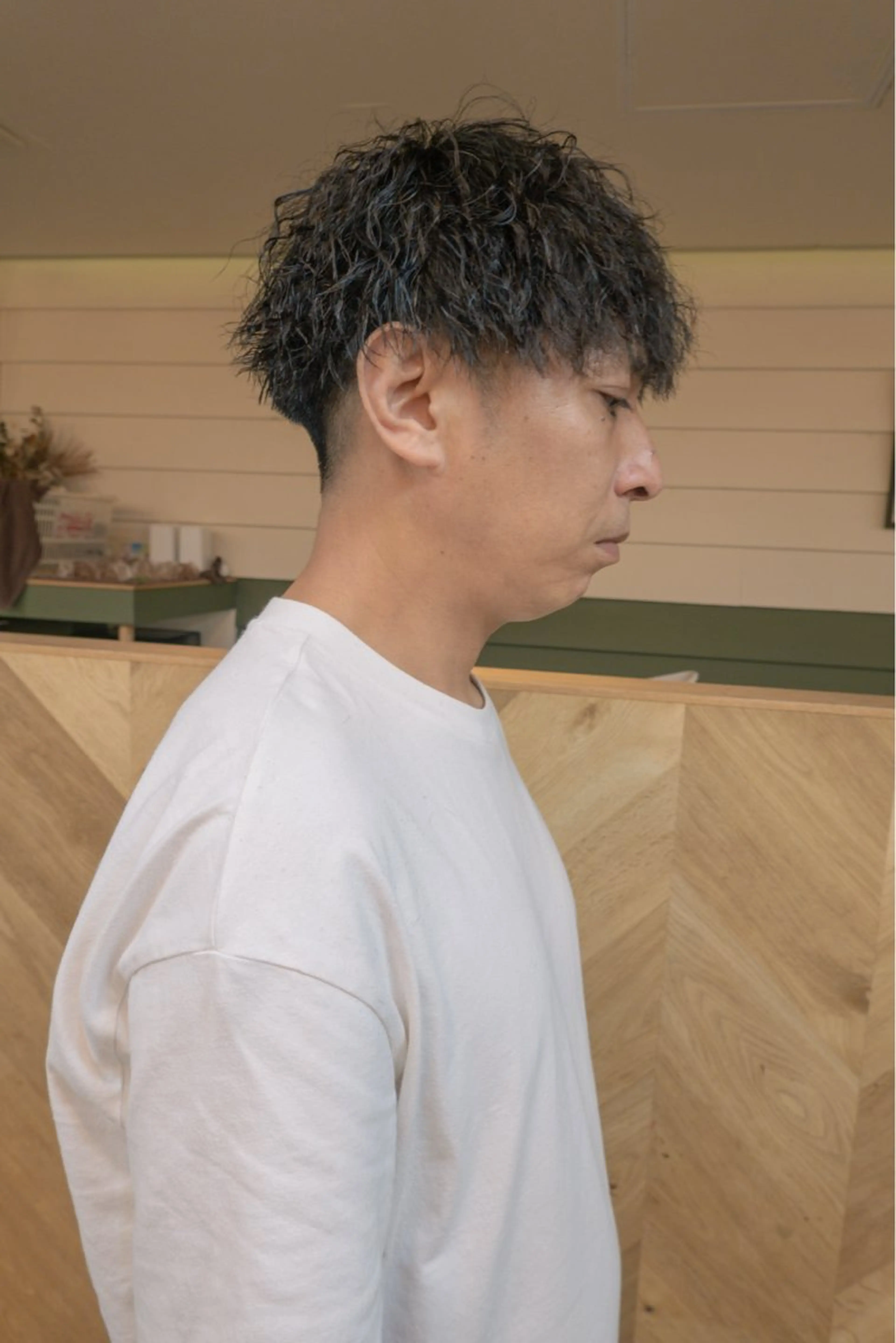 パーマ メンズ 【ボブ】縮毛矯正/ 船橋駅5分/鈴木杏美のヘアスタイル