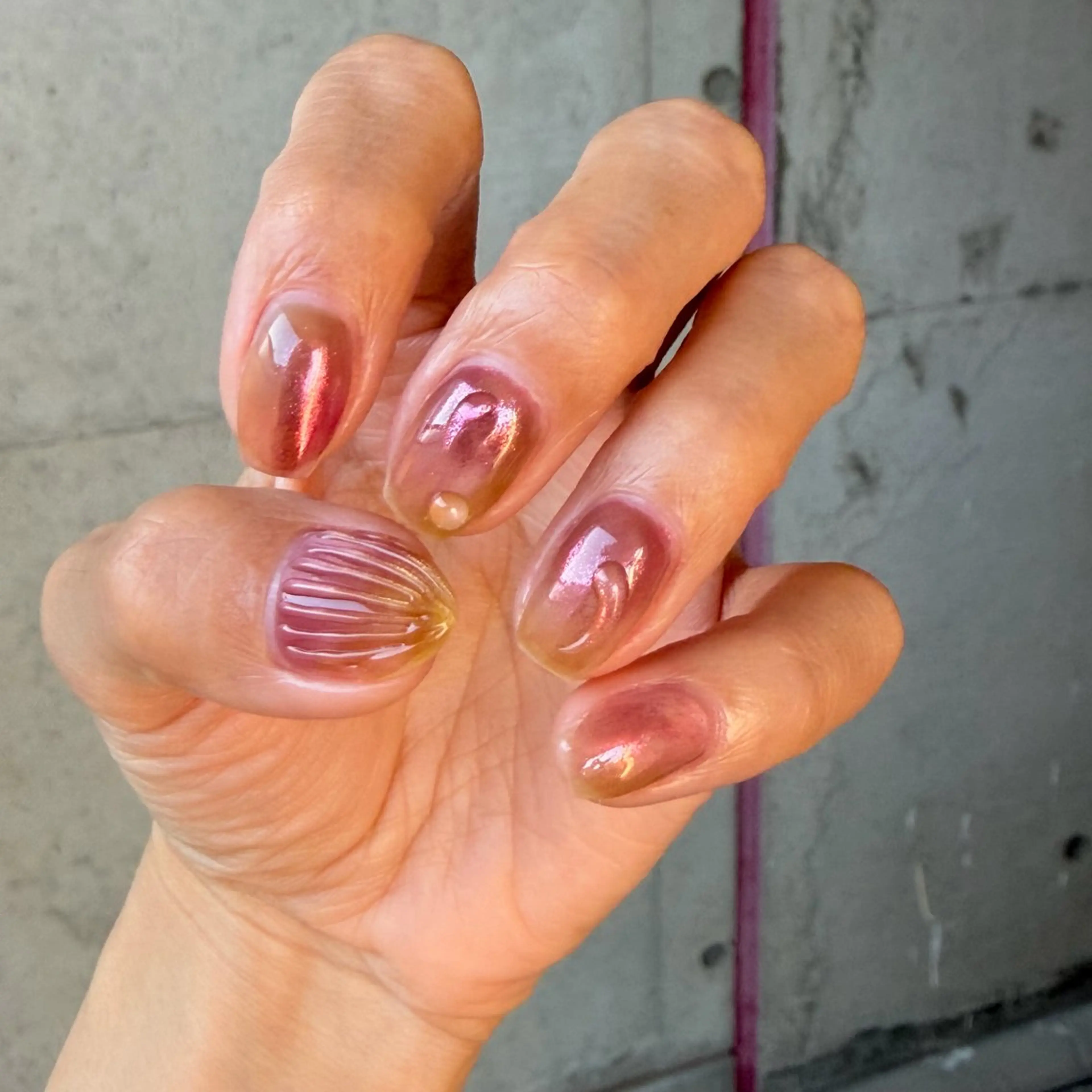 ネイル soleil所属・舞鶴 奈々美のネイルデザイン