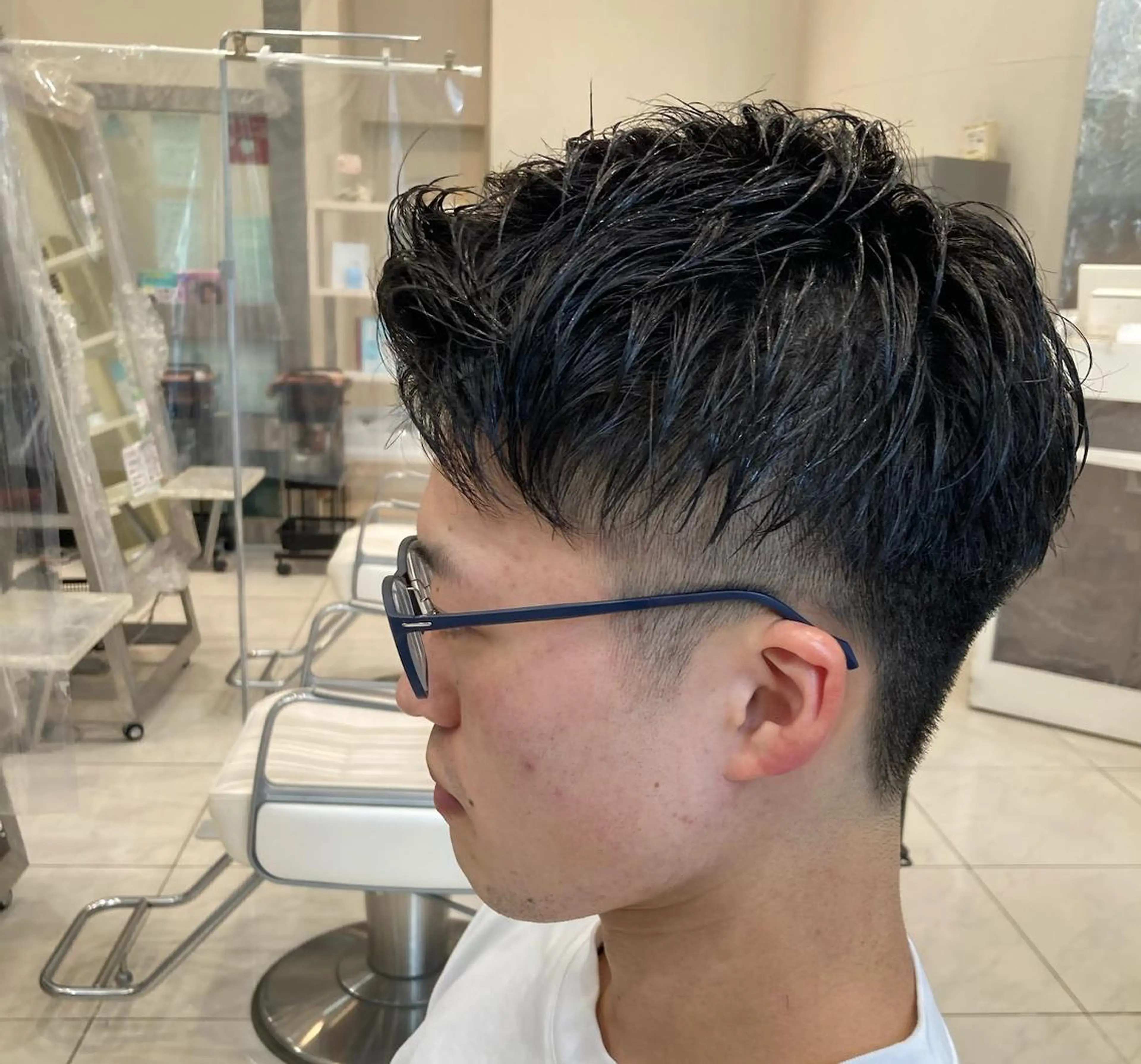 ショート メンズ 髪質改善 カミムラのヘアスタイル