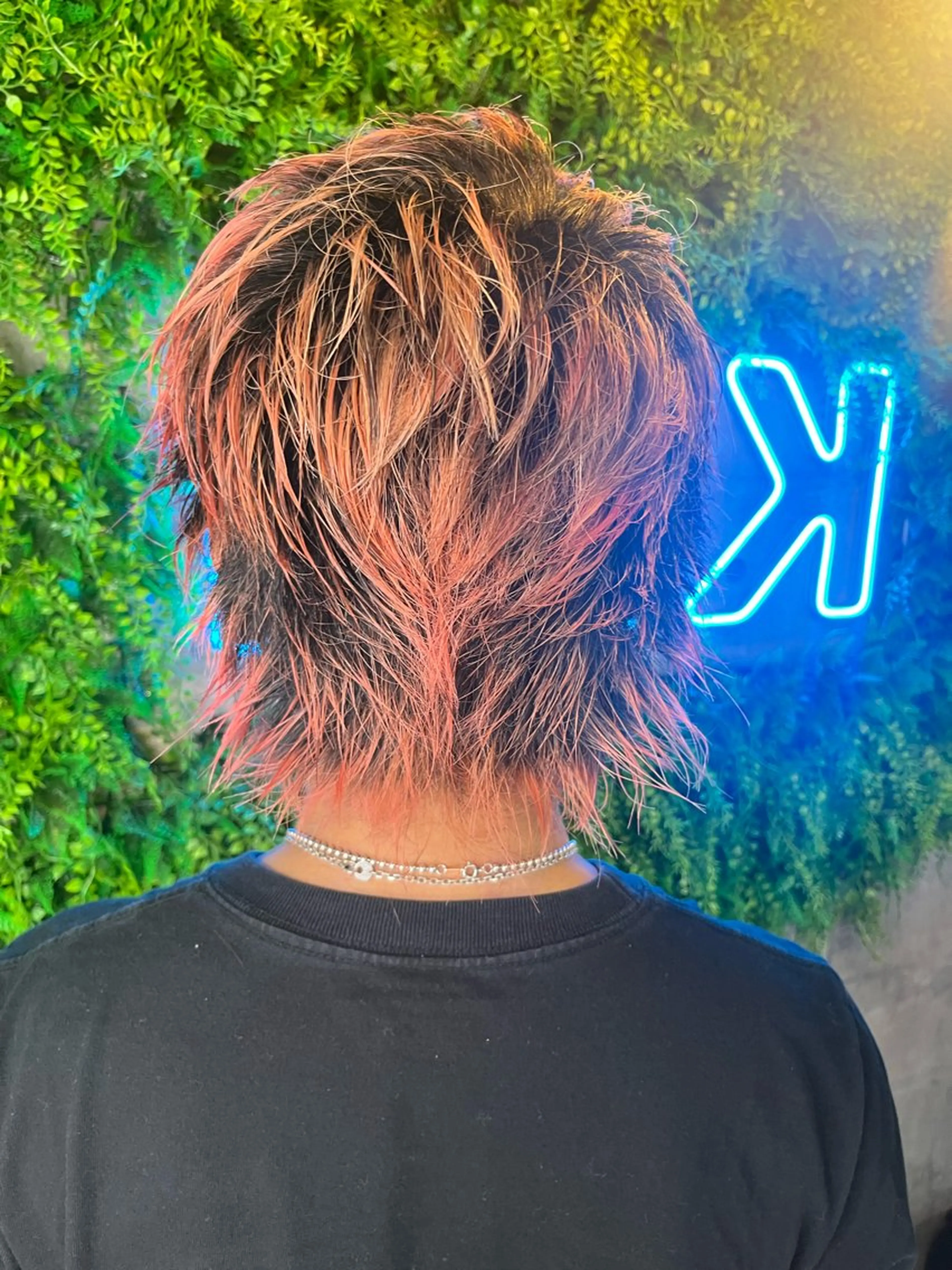 ショート カラー メンズ 個性派ウルフ/メンズ /ブリーチ/渋谷のヘアスタイル