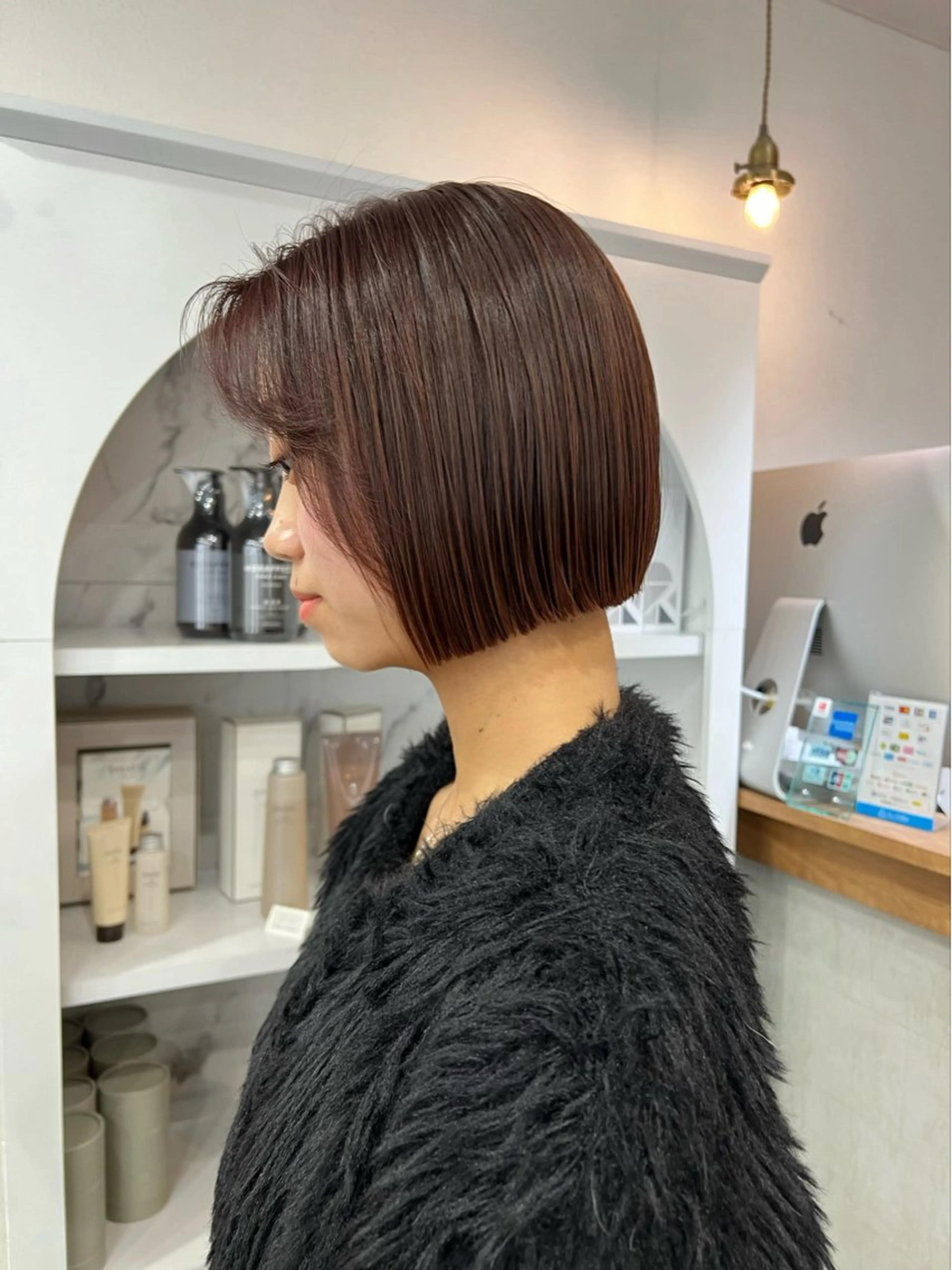 ミディアム いざわりお /梅田/ブリーチのヘアスタイル