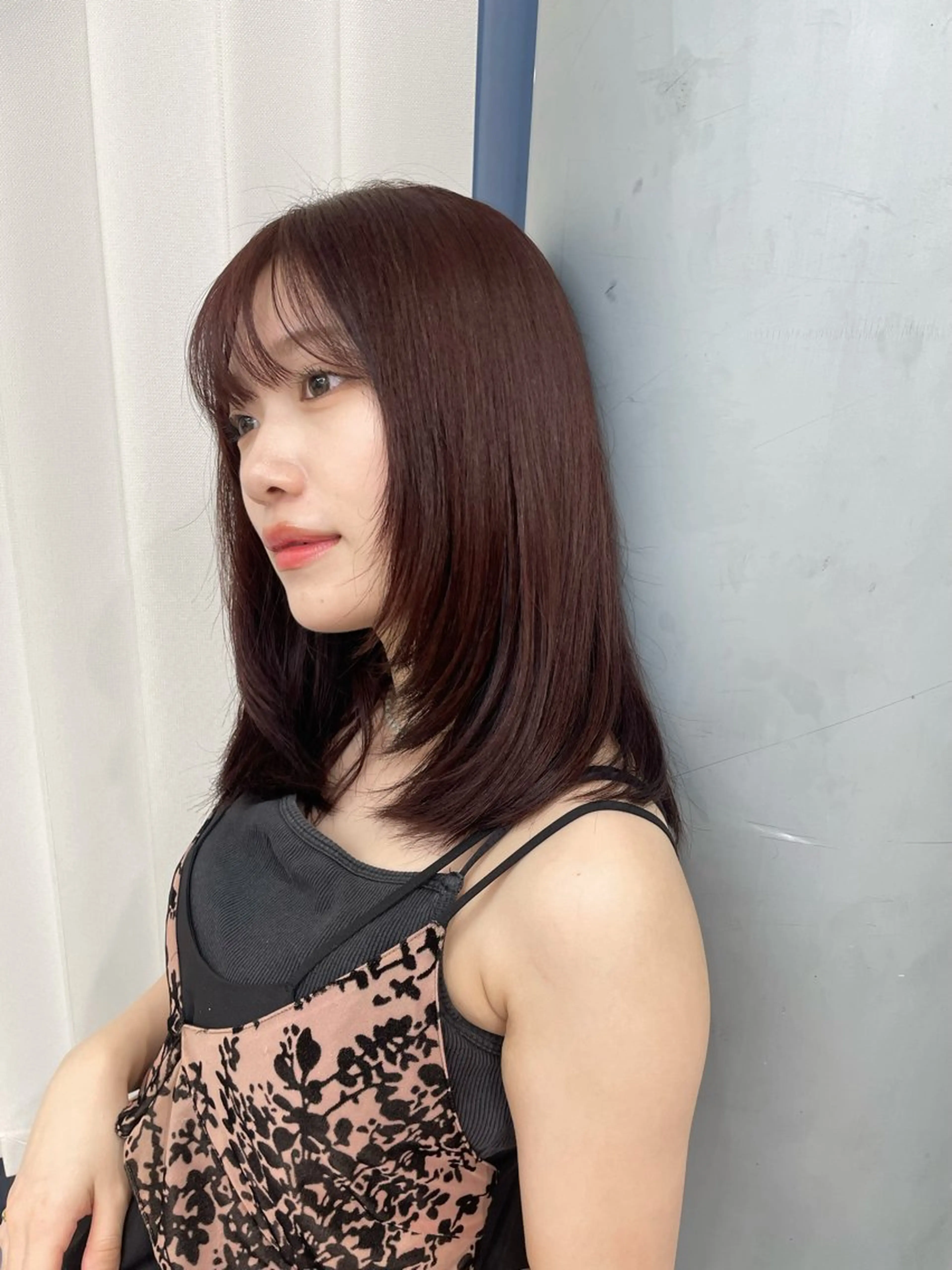 ミディアム 透明感カラー 🩰あさのヘアスタイル