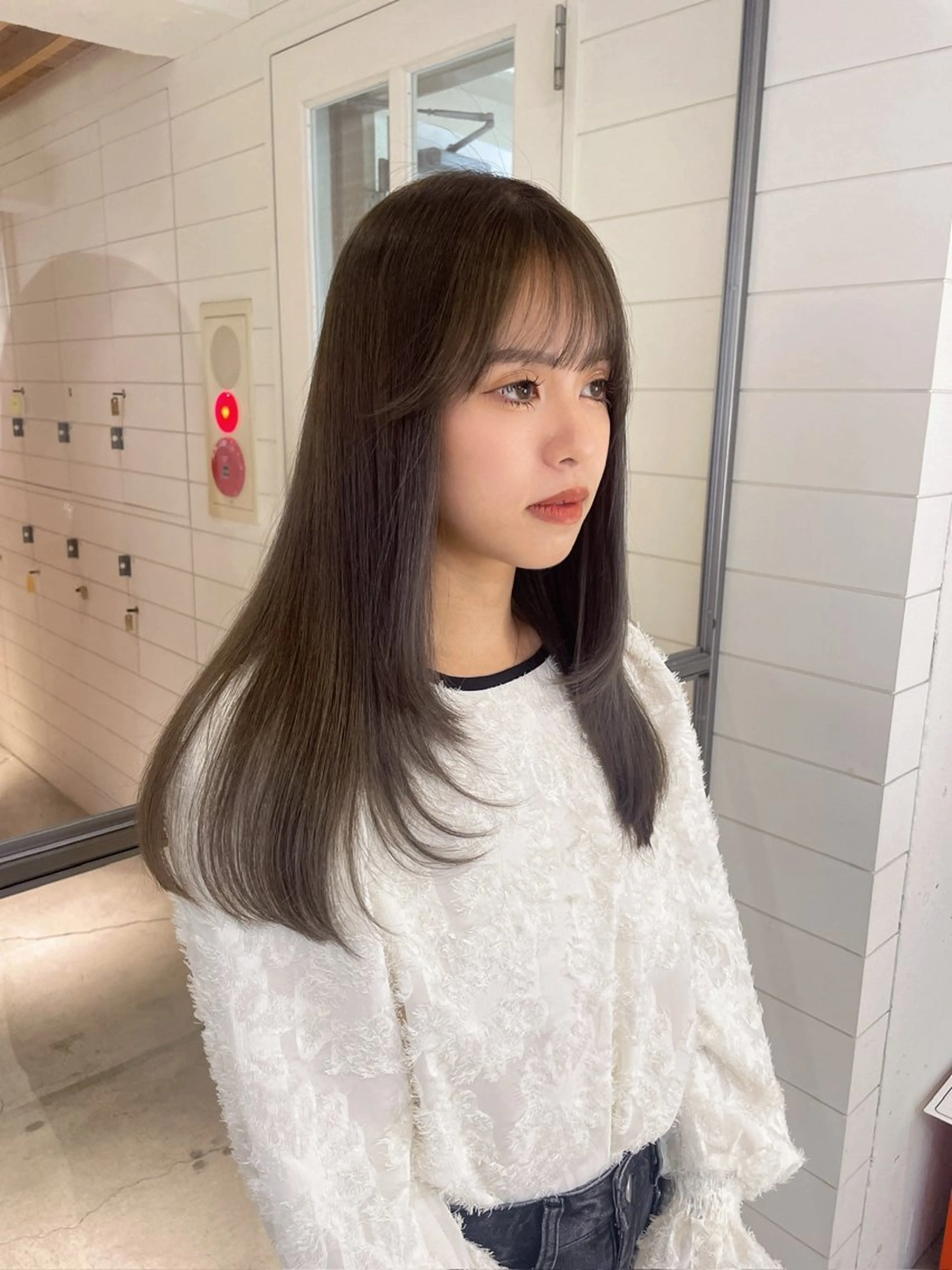 ロング カラー カット ヘアカラー ユイナ ★暖色/レイヤー★のヘアスタイル