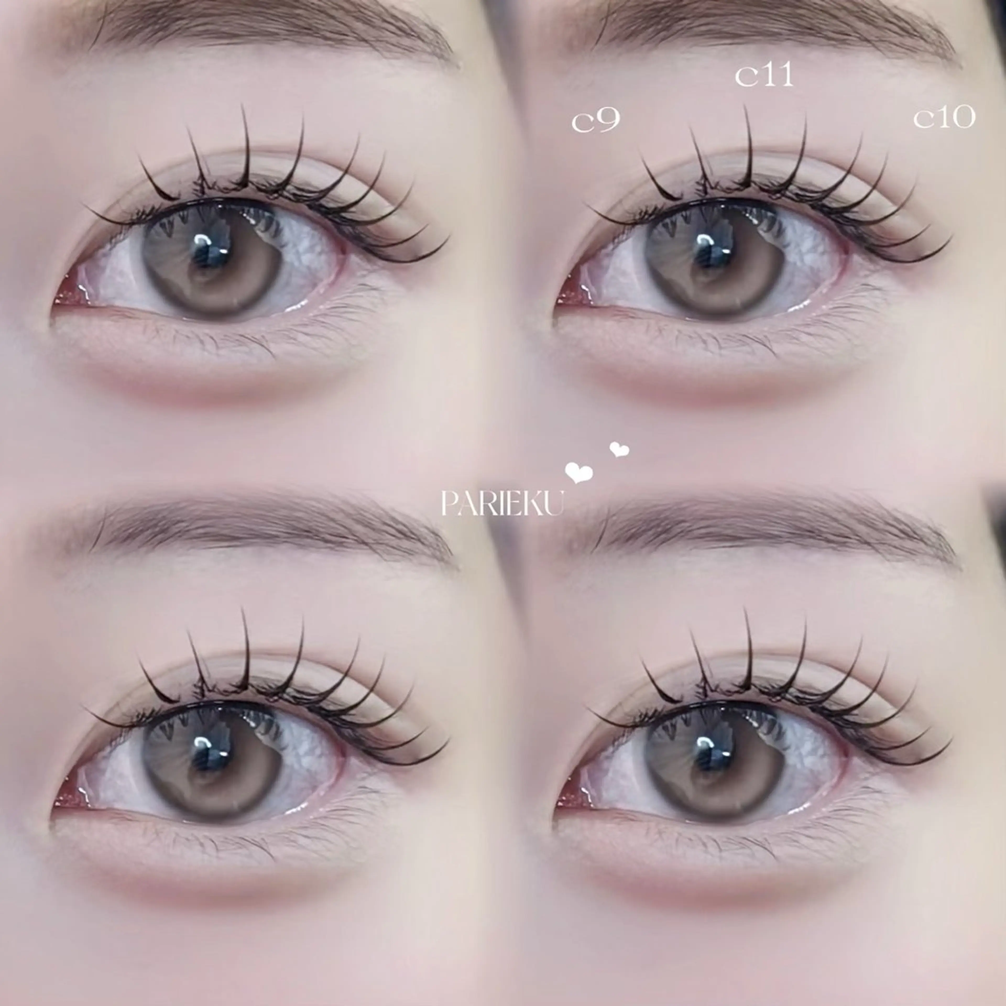 マツエク・マツパ マツエク 韓国風束感まつ毛🩵 Nozomiのマツエク・マツパデザイン