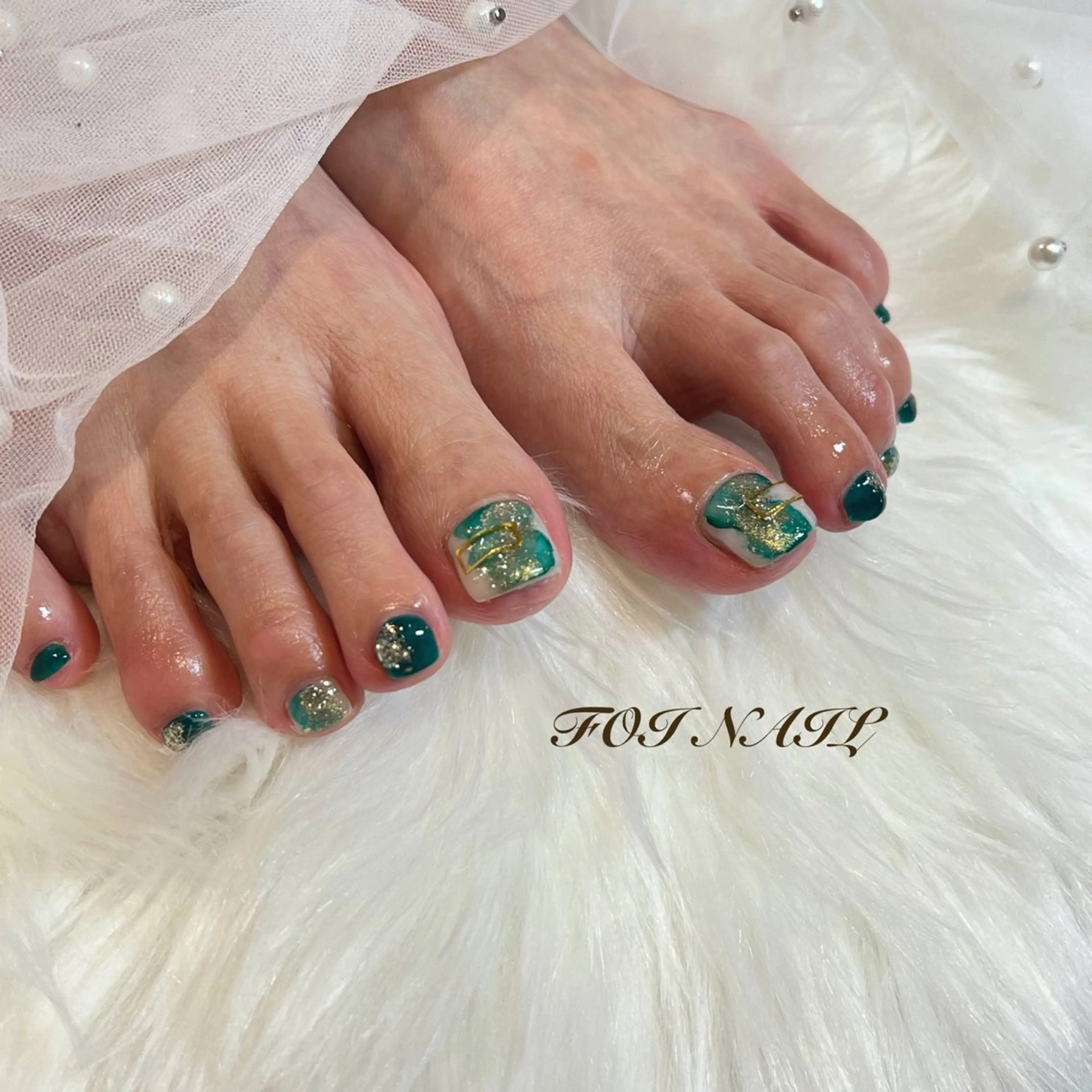 オフ無料フット時間内アートやり放題コース 持ち込み画像OK✨の写真