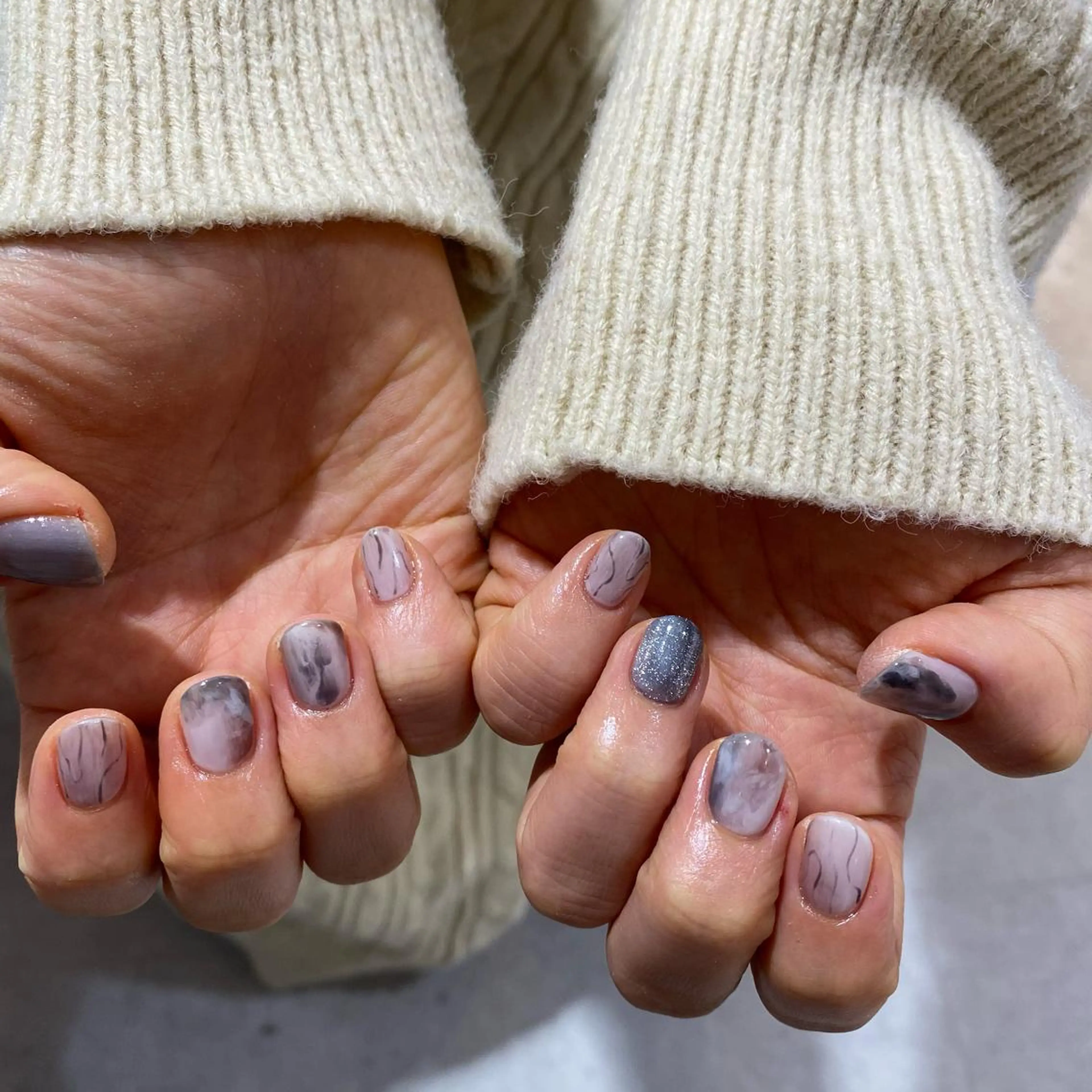 ネイル ハンドネイル Trico Antique所属・岩本 杏のネイルデザイン