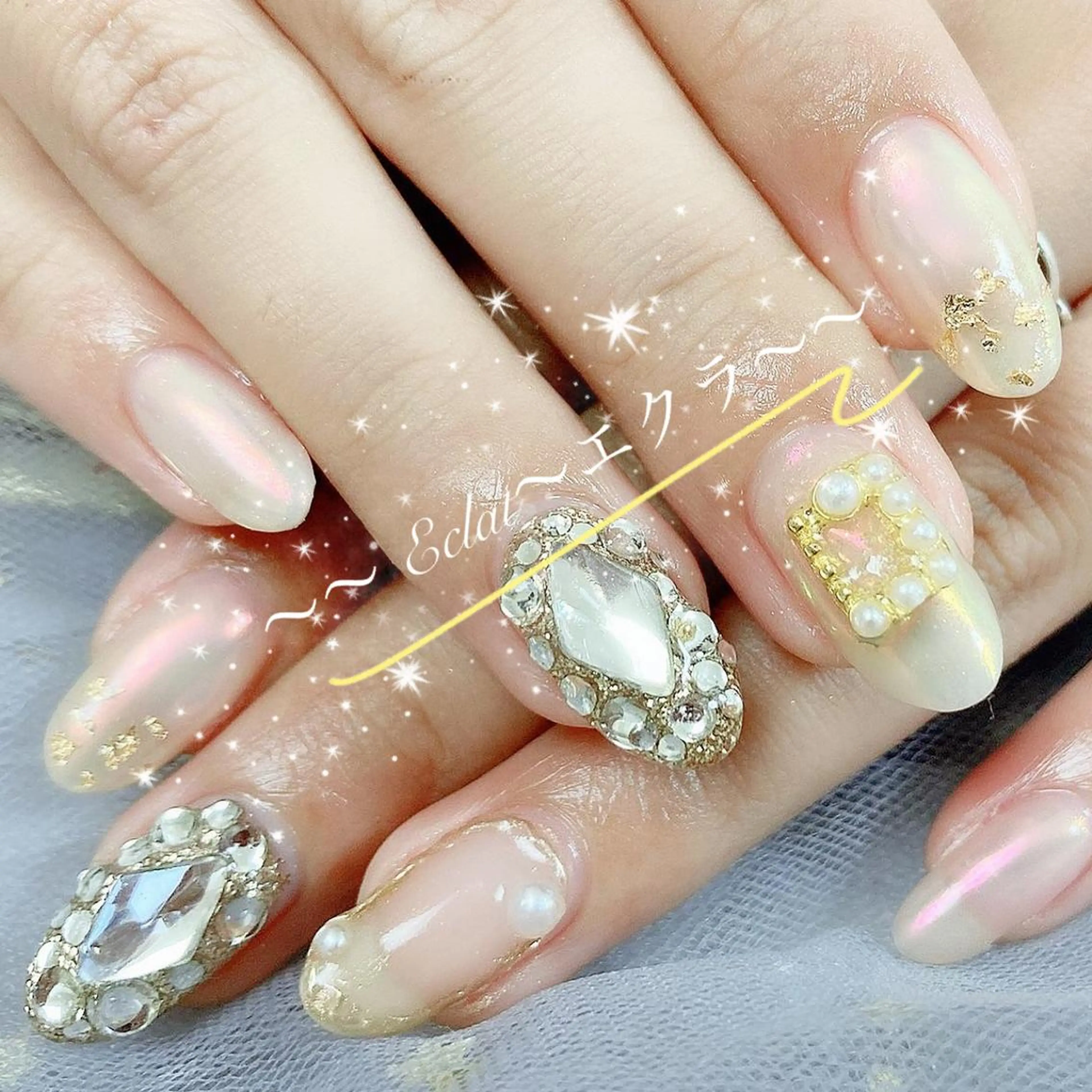 ネイル ハンドネイル ハンドケア ネイルサロンエクラ 🫧Shizukaのネイルデザイン