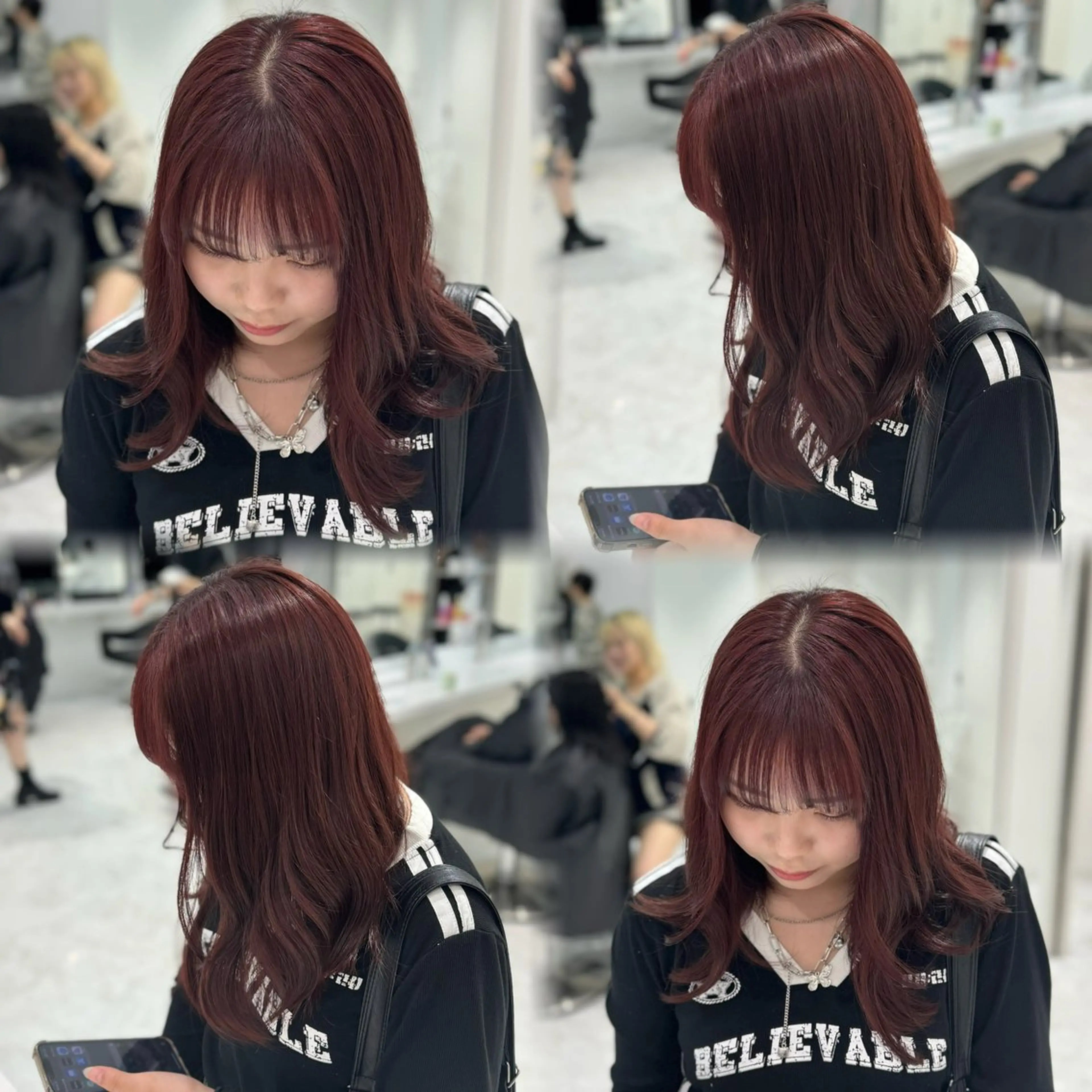 セミロング カラー 💎透明感カラー /kaito💎のヘアスタイル