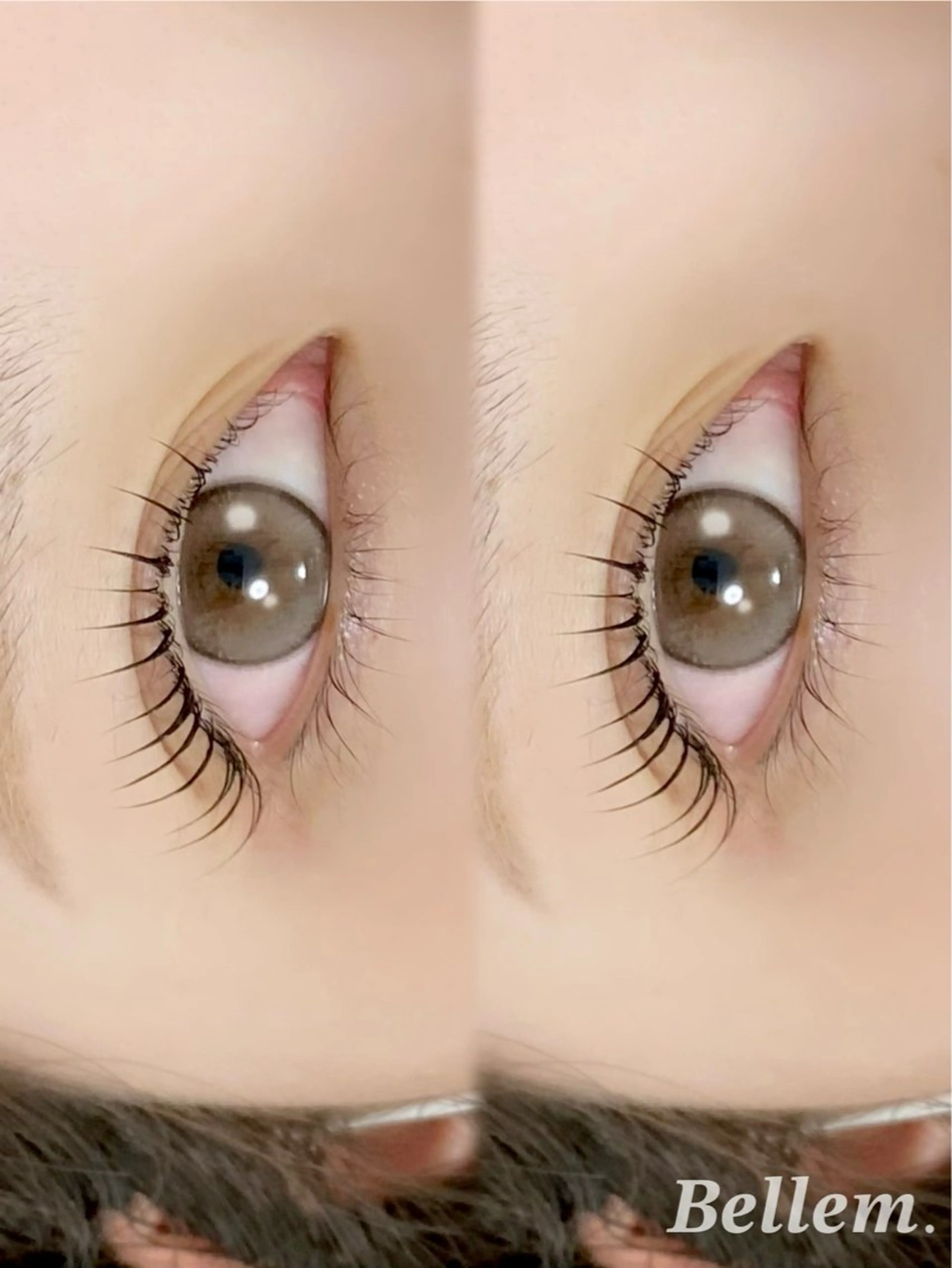 マツエク・マツパ パリジェンヌラッシュリフト マツパ Bellem. 【ベルム】のマツエク・マツパデザイン