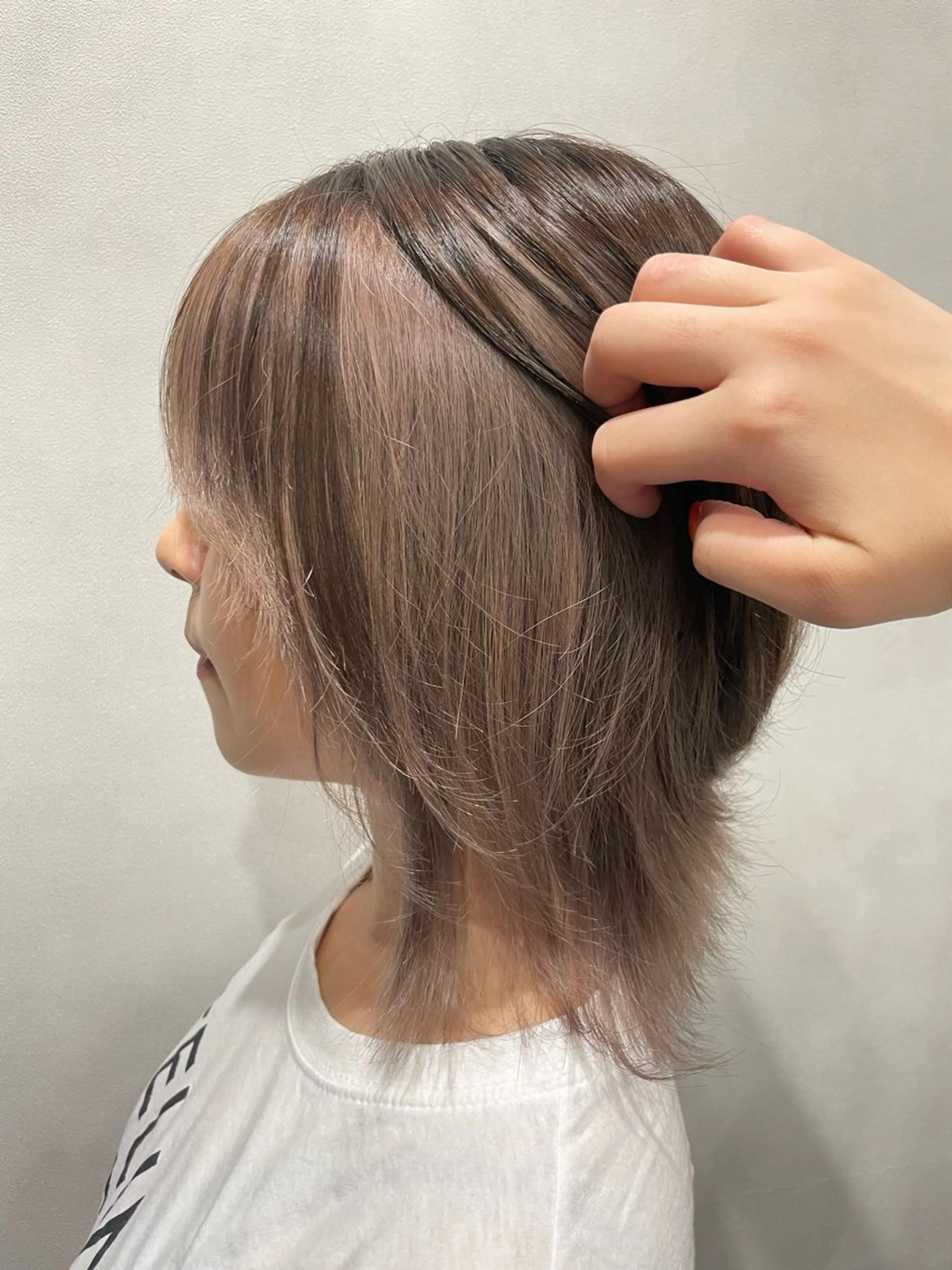 ミディアム いろあそび　町田店所属・ハイトーン特化💫 町田/Mariのヘアスタイル