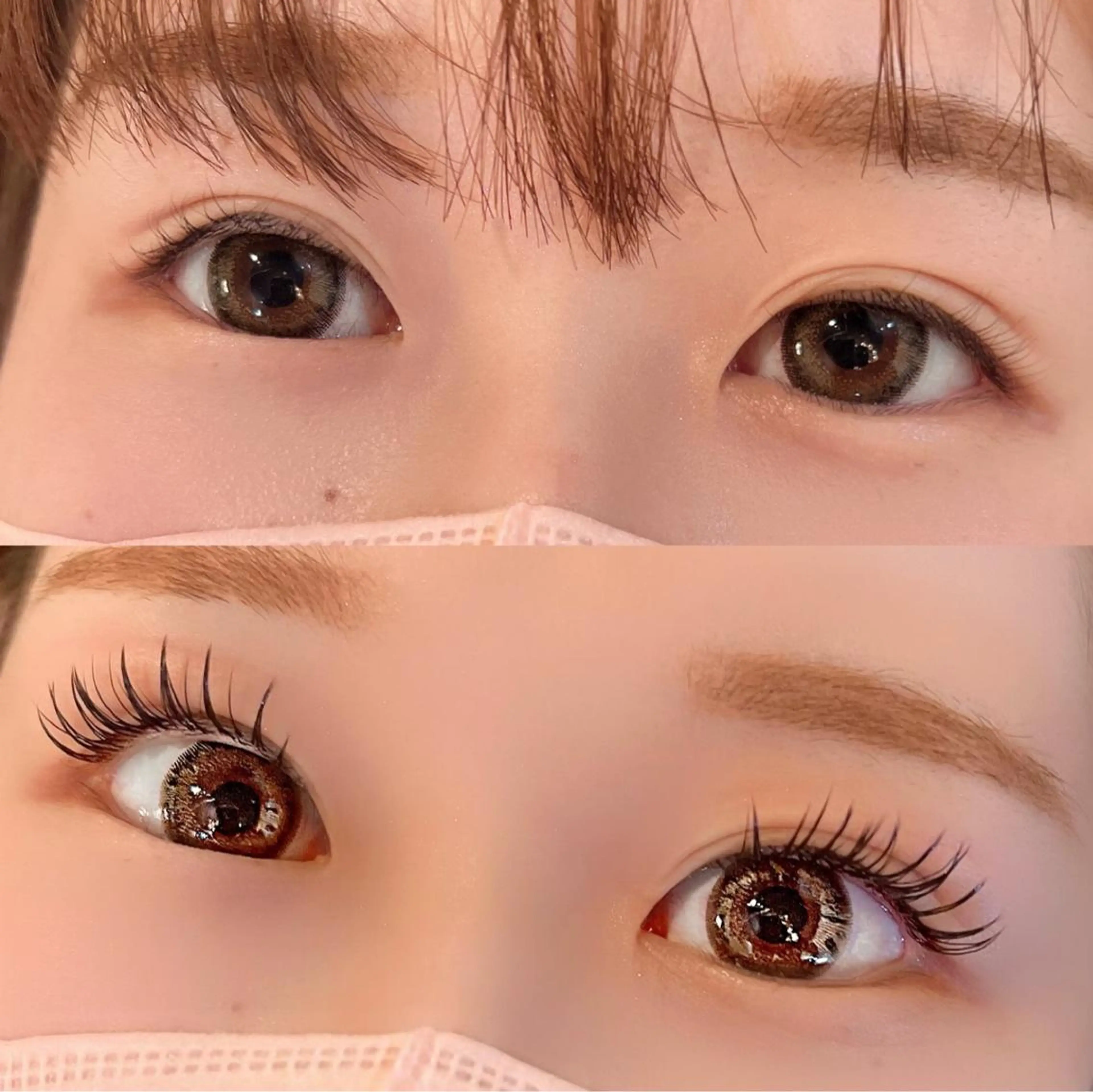 💙次世代LEDエクステ+パリジェンヌラッシュリフト🩰最先端技術【エクパ】ヒアルロン酸パック付き🫧の写真