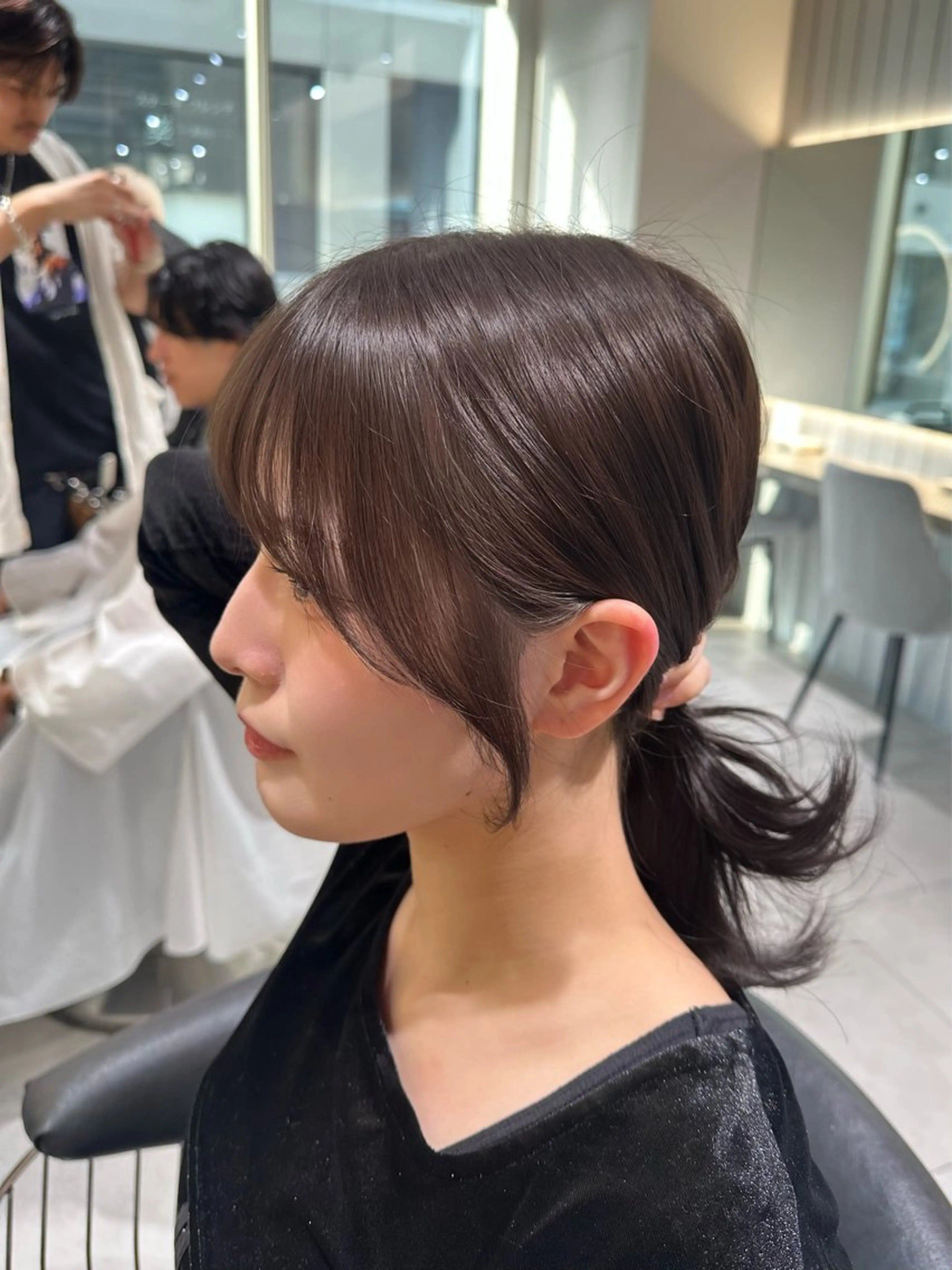 【U29限定クーポン✨️】韓国風顔周りカット ✄の写真