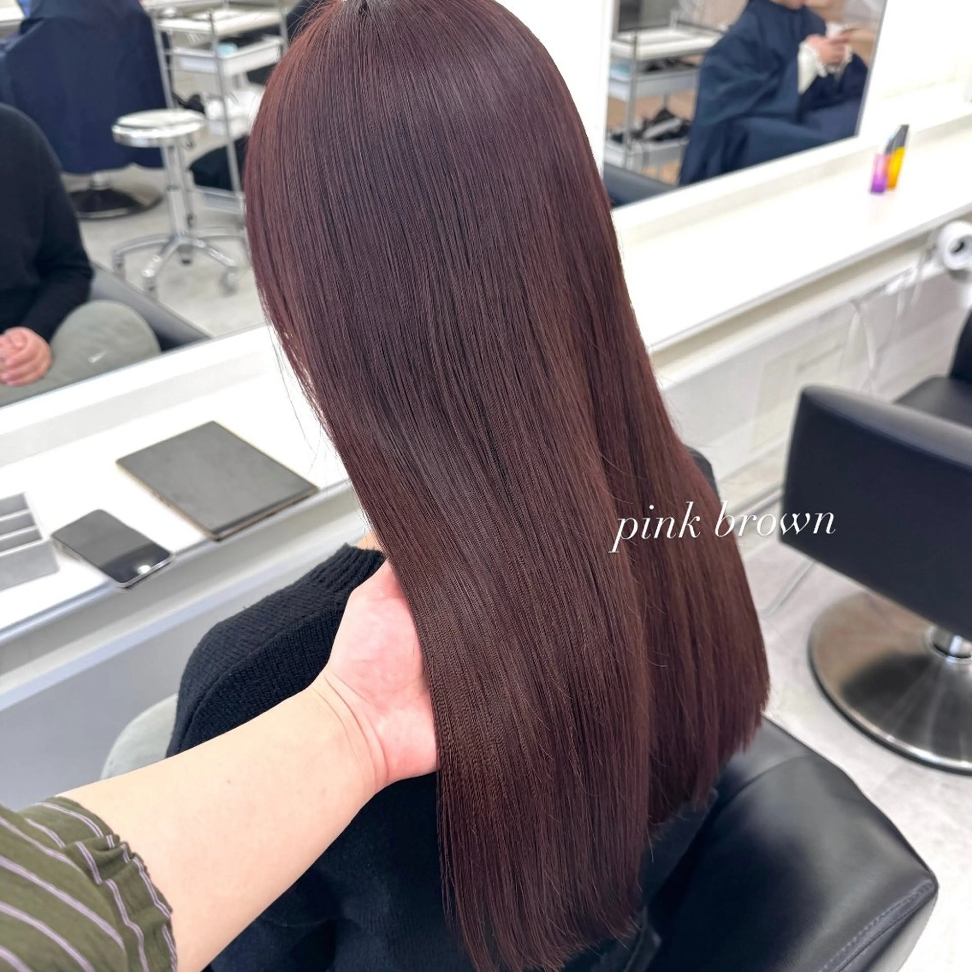 ロング ヘアカラー Parve Mix / 根本 梨湖🫧のヘアスタイル