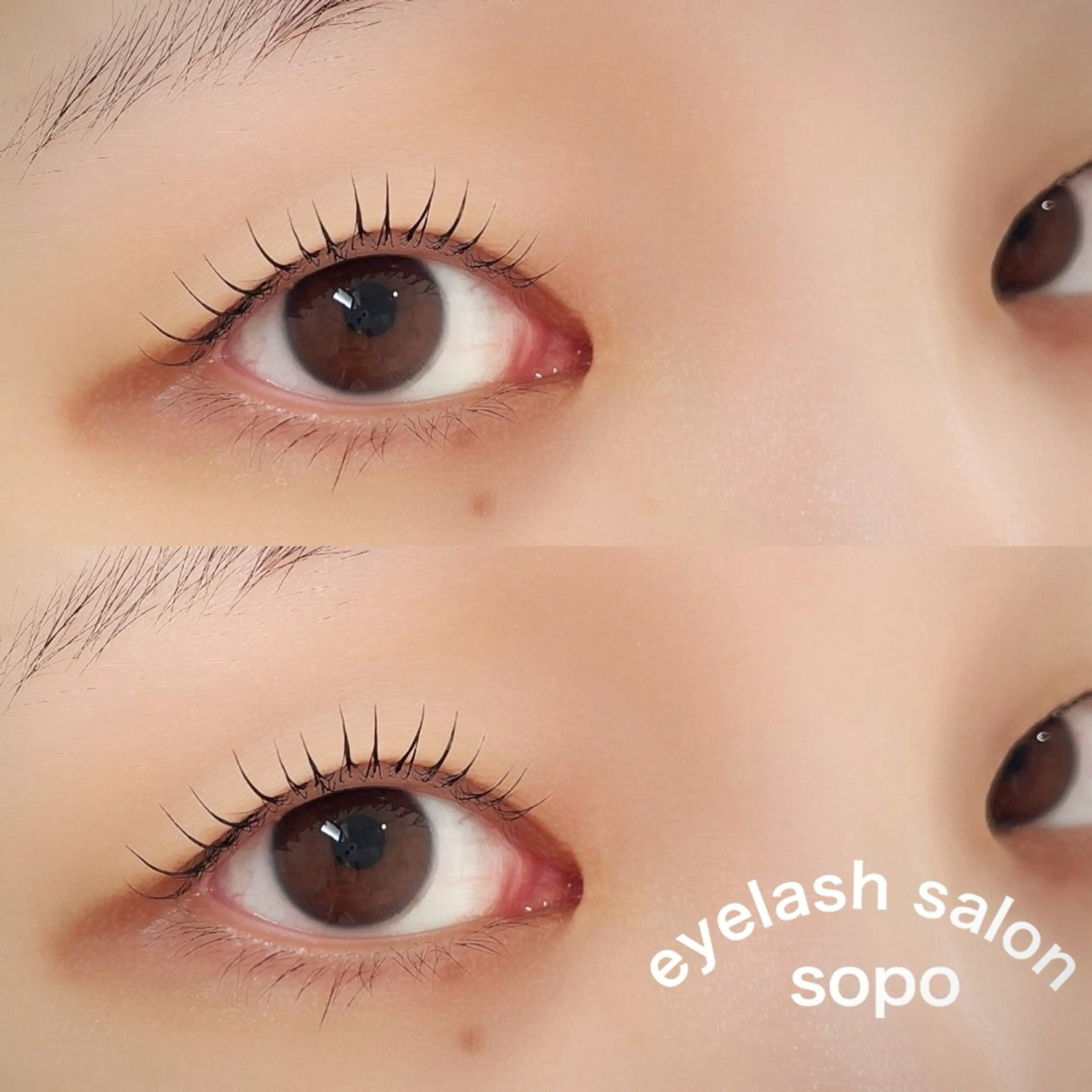 マツエク・マツパ パリジェンヌラッシュリフト 一重×まつ毛パーマ eyelash salon sopo所属・sopo 山口のマツエク・マツパデザイン