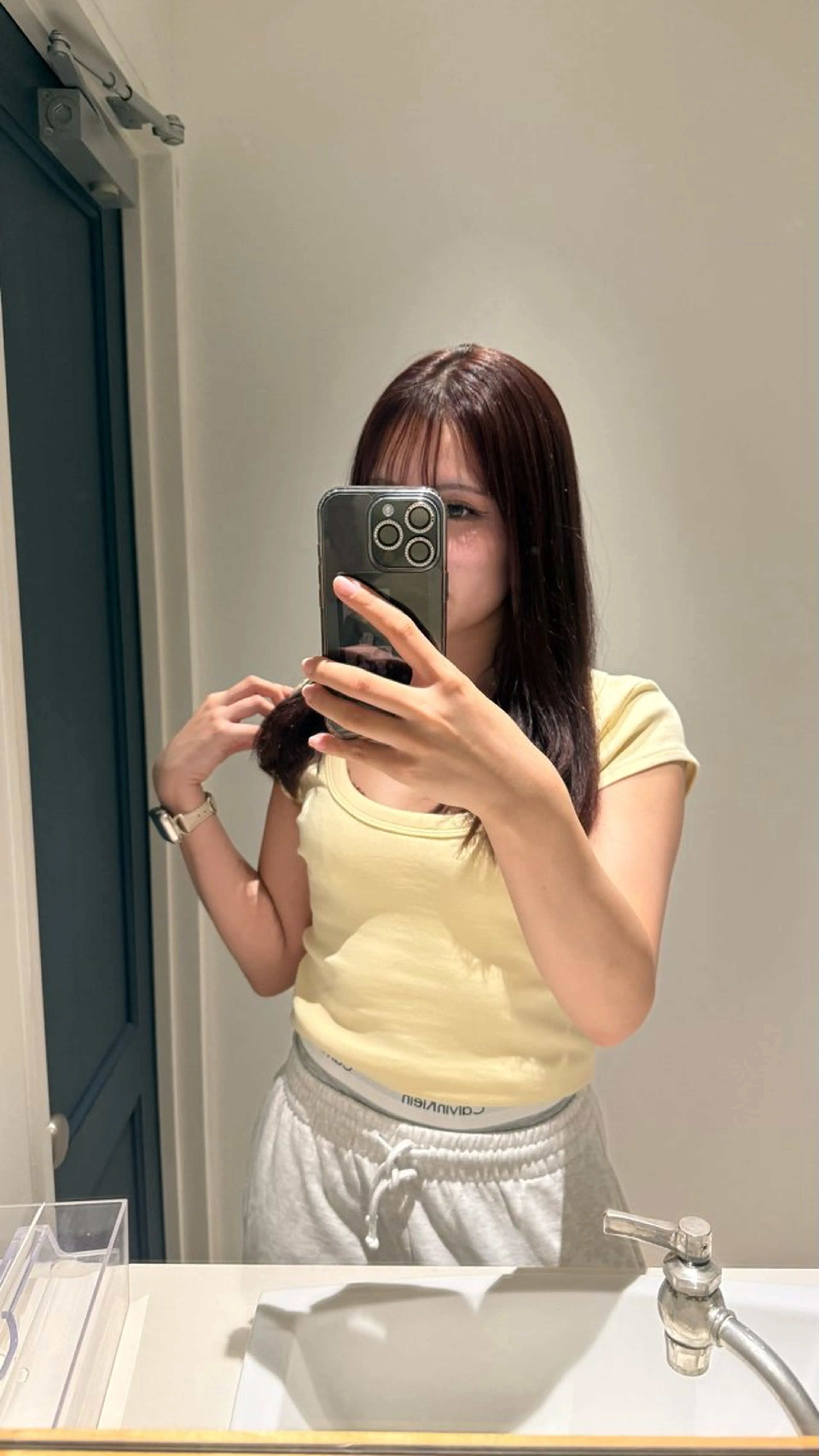 カラー ヘアカラー NAVY 日 和のヘアスタイル