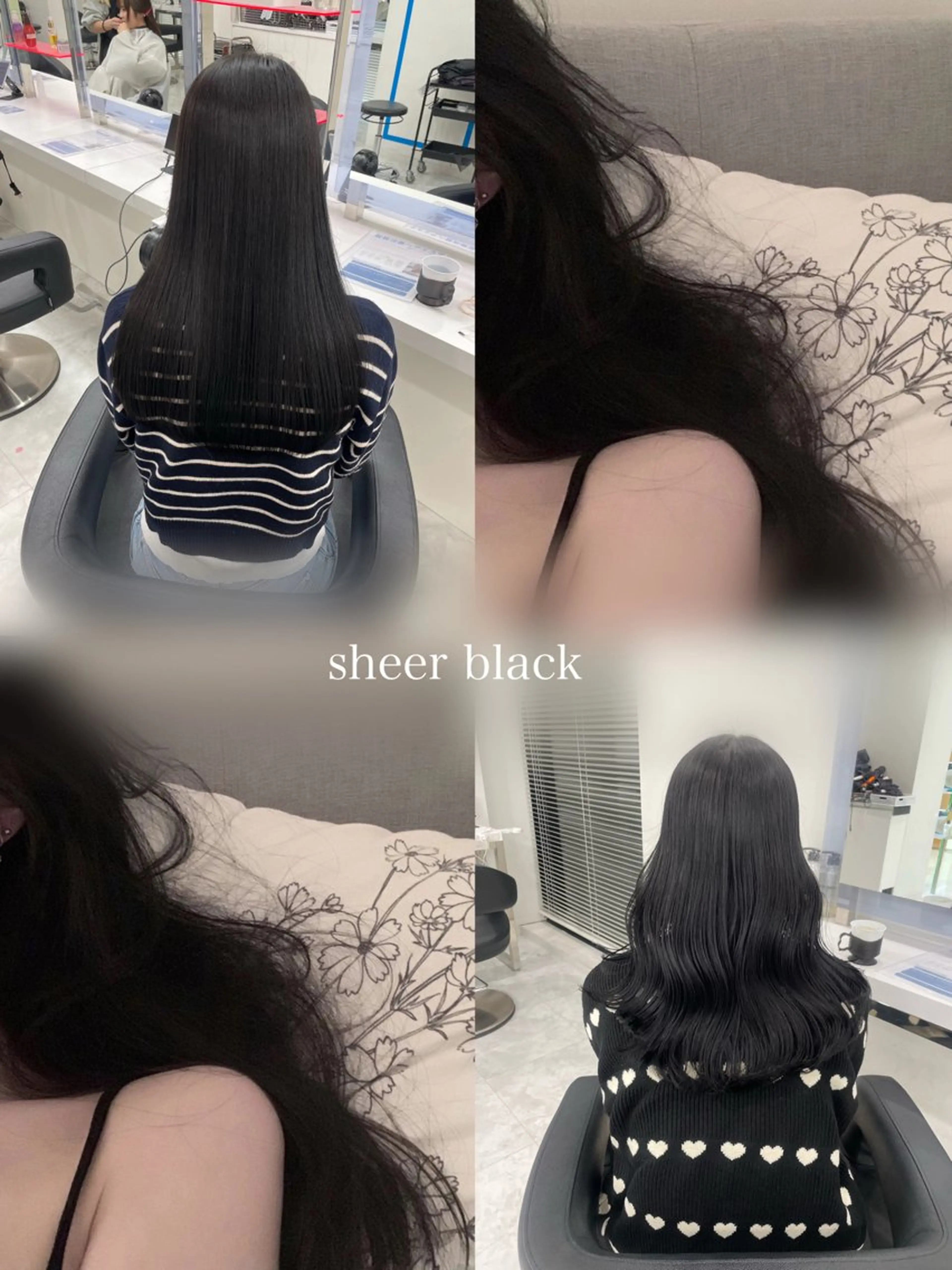 セミロング カラー ヘアアレンジ Ella所属・nana【艶髪】/ レイヤー/縮毛矯正のヘアスタイル