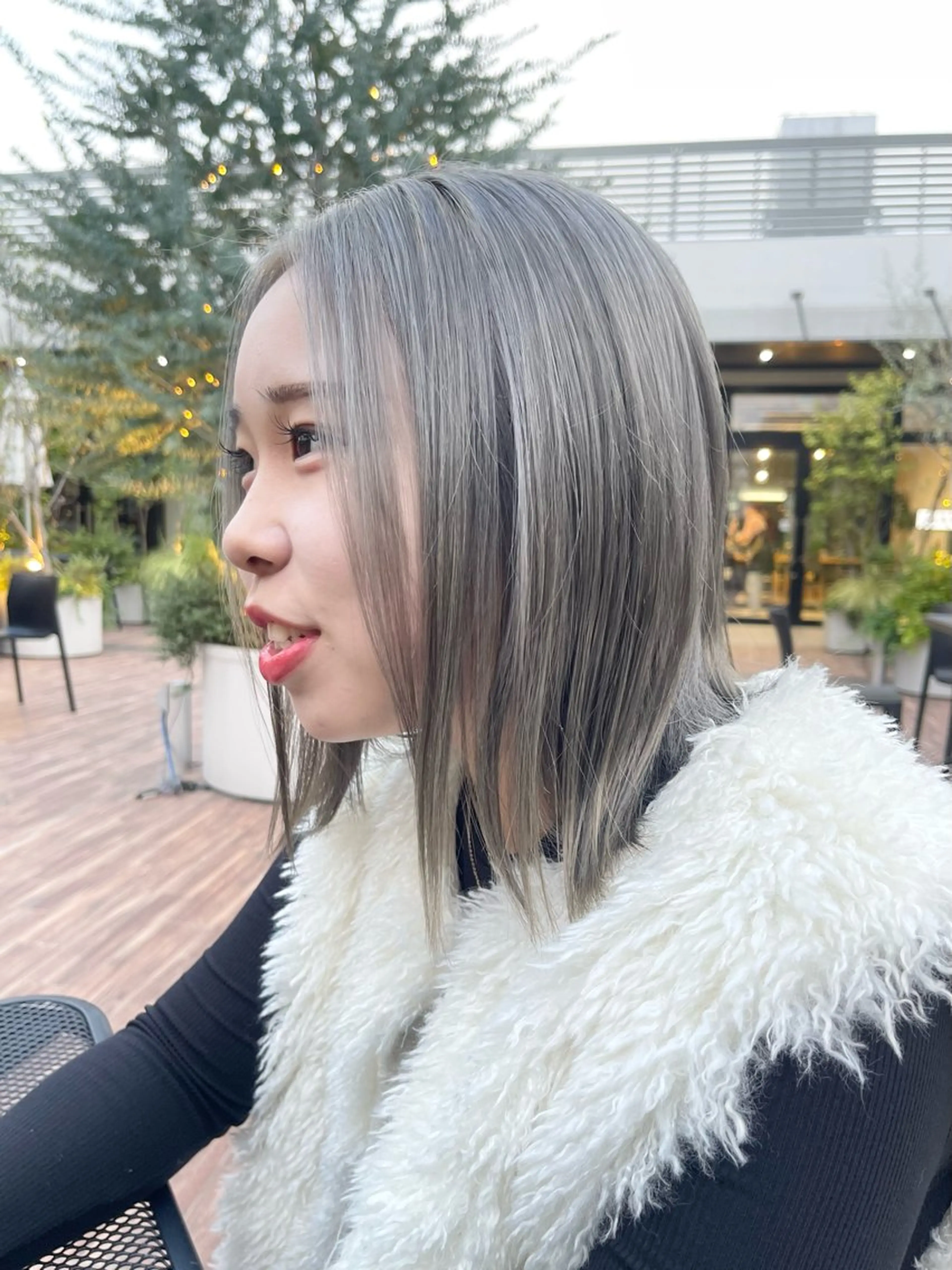 ミディアム ヘアカラー トリートメント 園田 渉 ◤SHIKIO◢のヘアスタイル