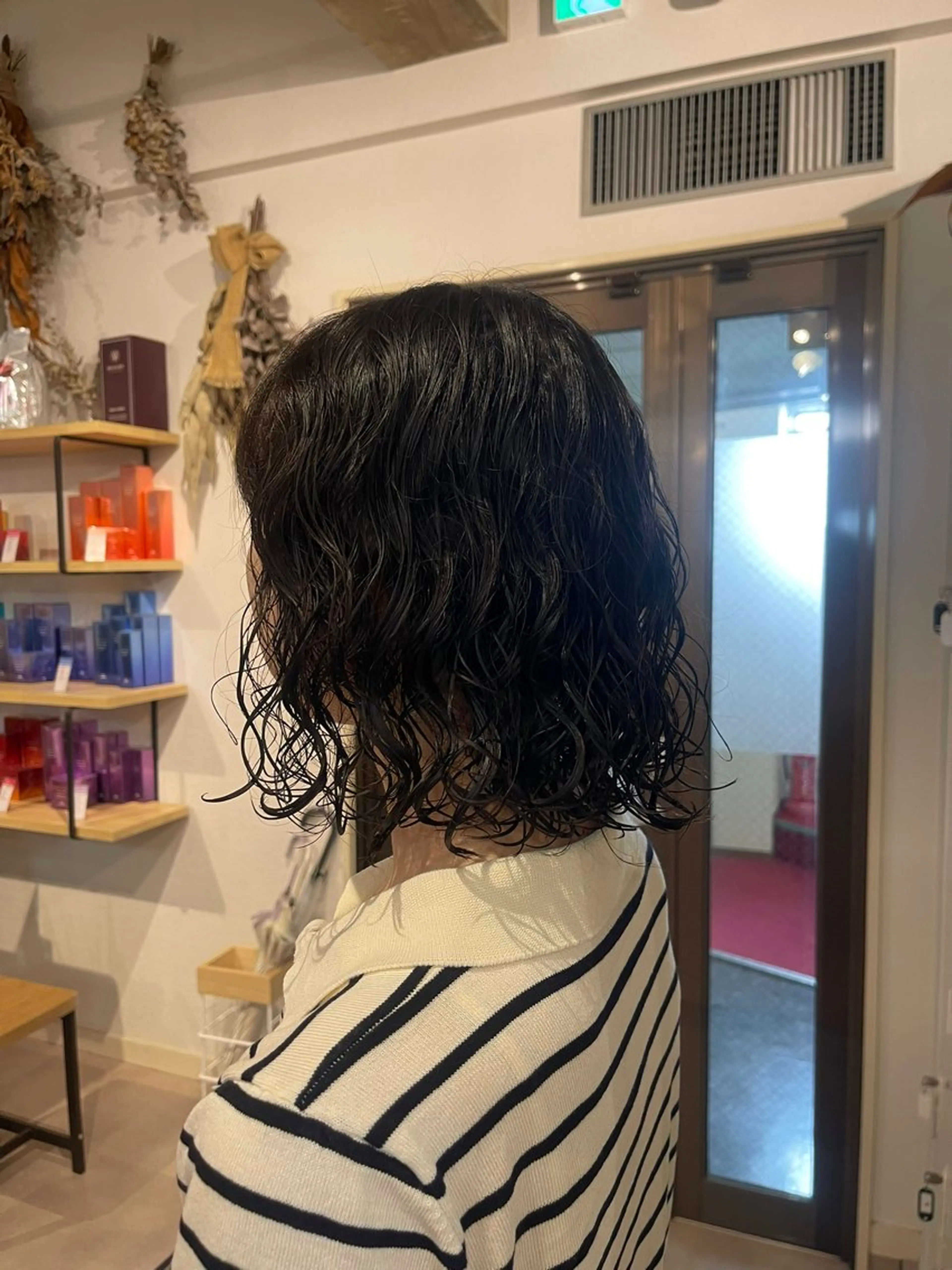 ミディアム パーマ maho /riToのヘアスタイル