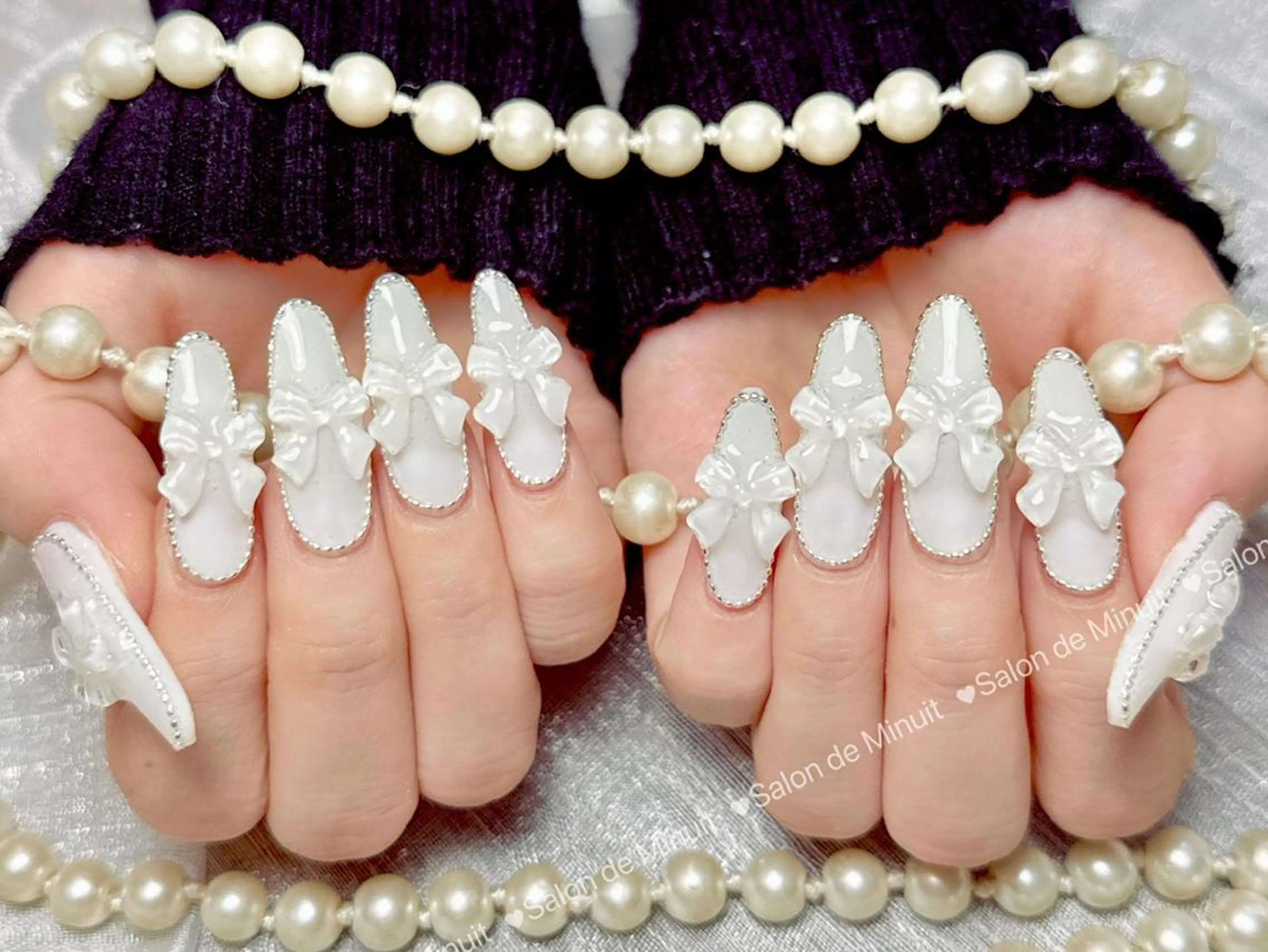 ネイル Salon de Minuit🦩のネイルデザイン