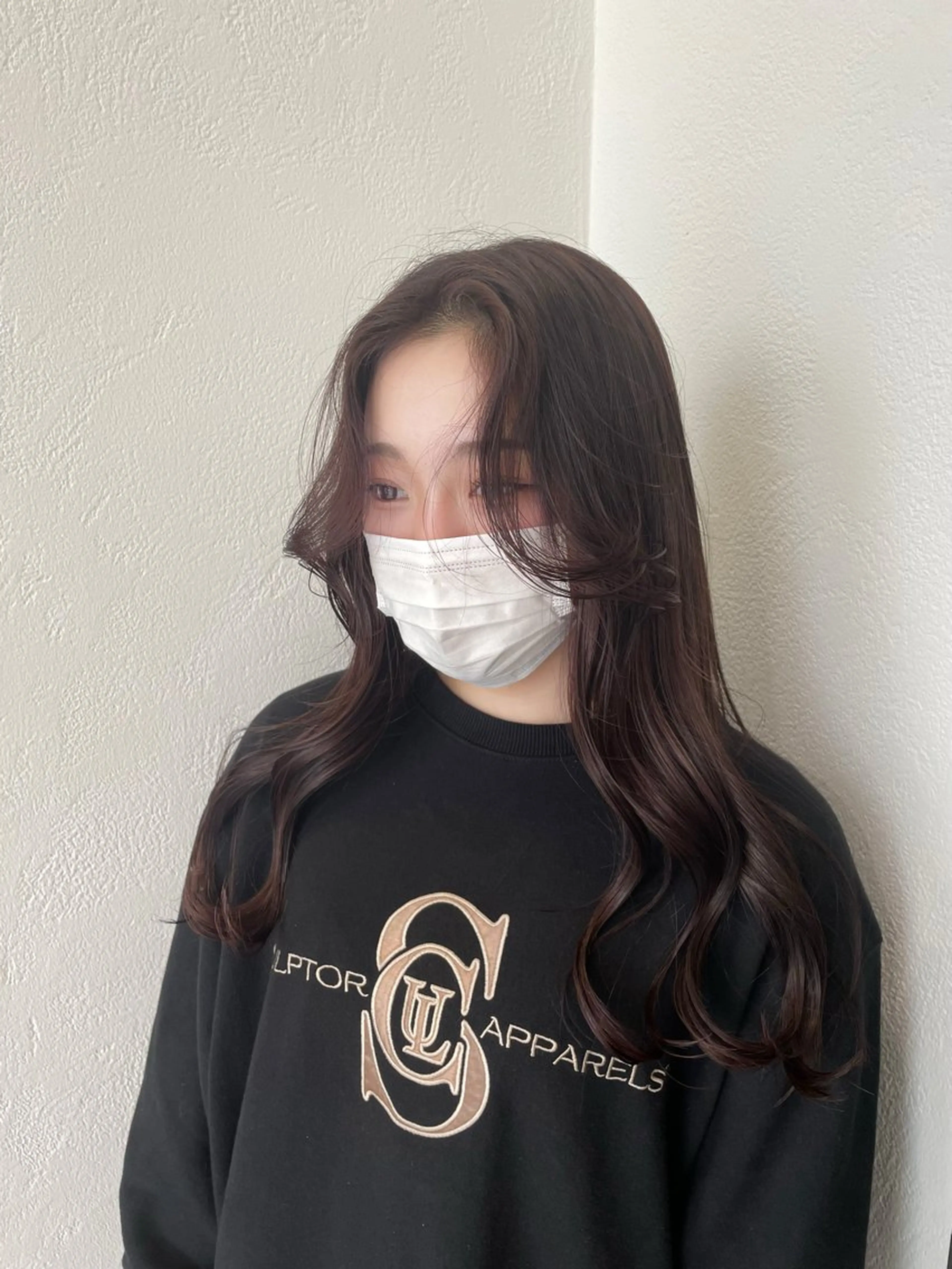 ロング 佐藤 陽菜のヘアスタイル