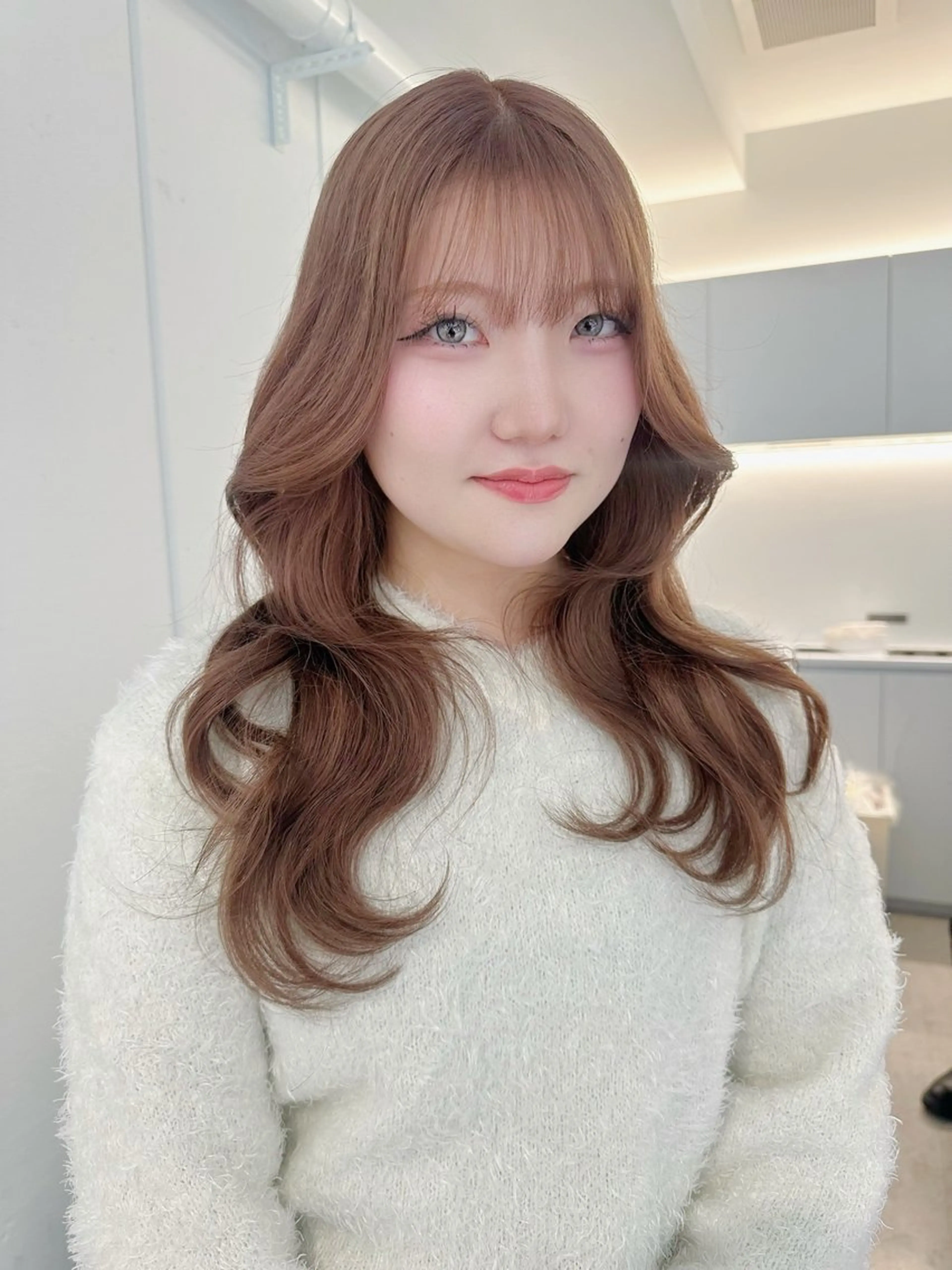 ロング ヘアカラー 梅田ハイトーン 🥣chiakiのヘアスタイル