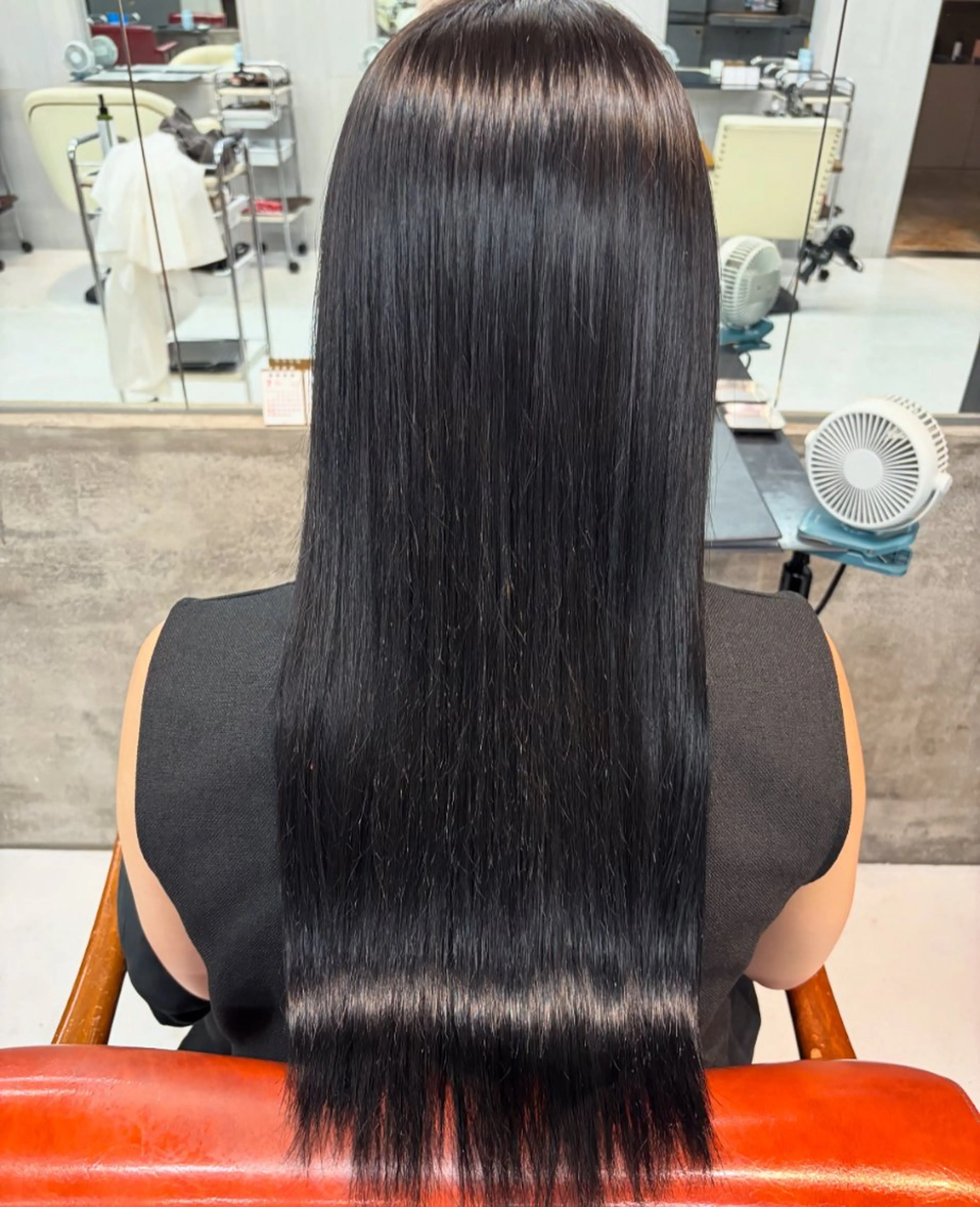 ロング カラー 高相 乃愛のヘアスタイル