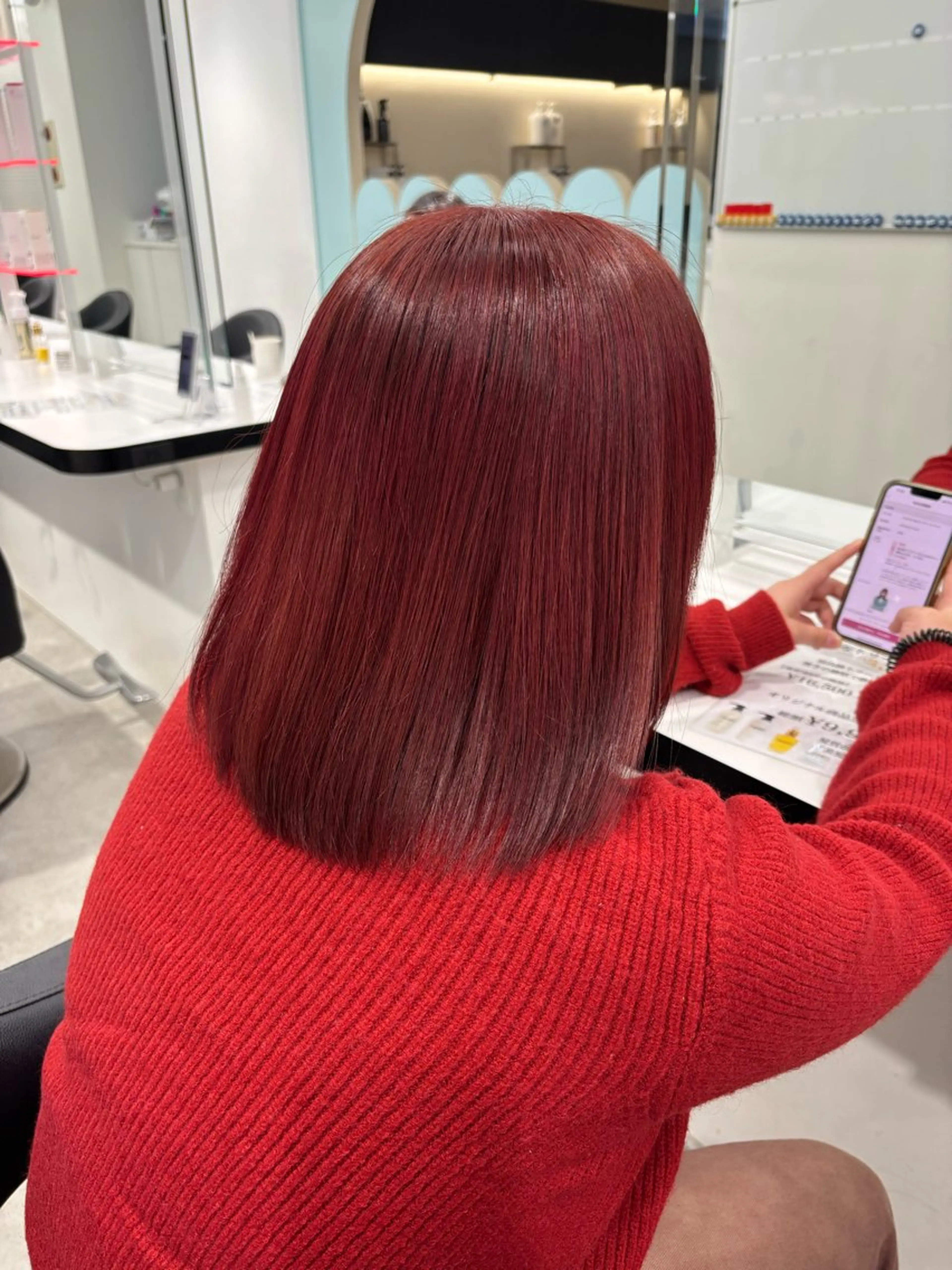 カラー ヘアカラー トリートメント Wカラー/暖色/べ ージュりく©︎🐝のヘアスタイル