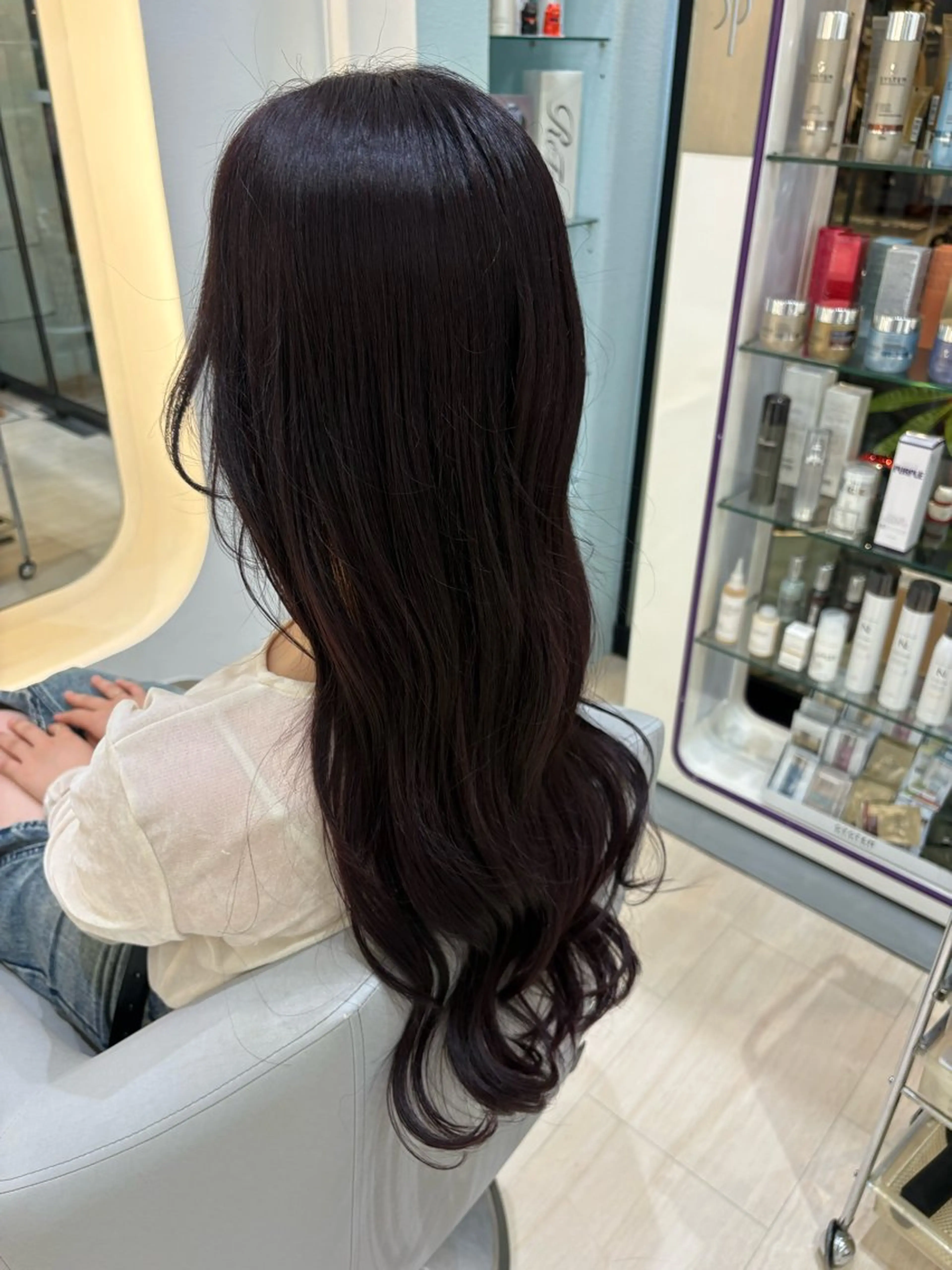 ロング カラー カラーモデル募集/ 平尾ひよりのヘアスタイル