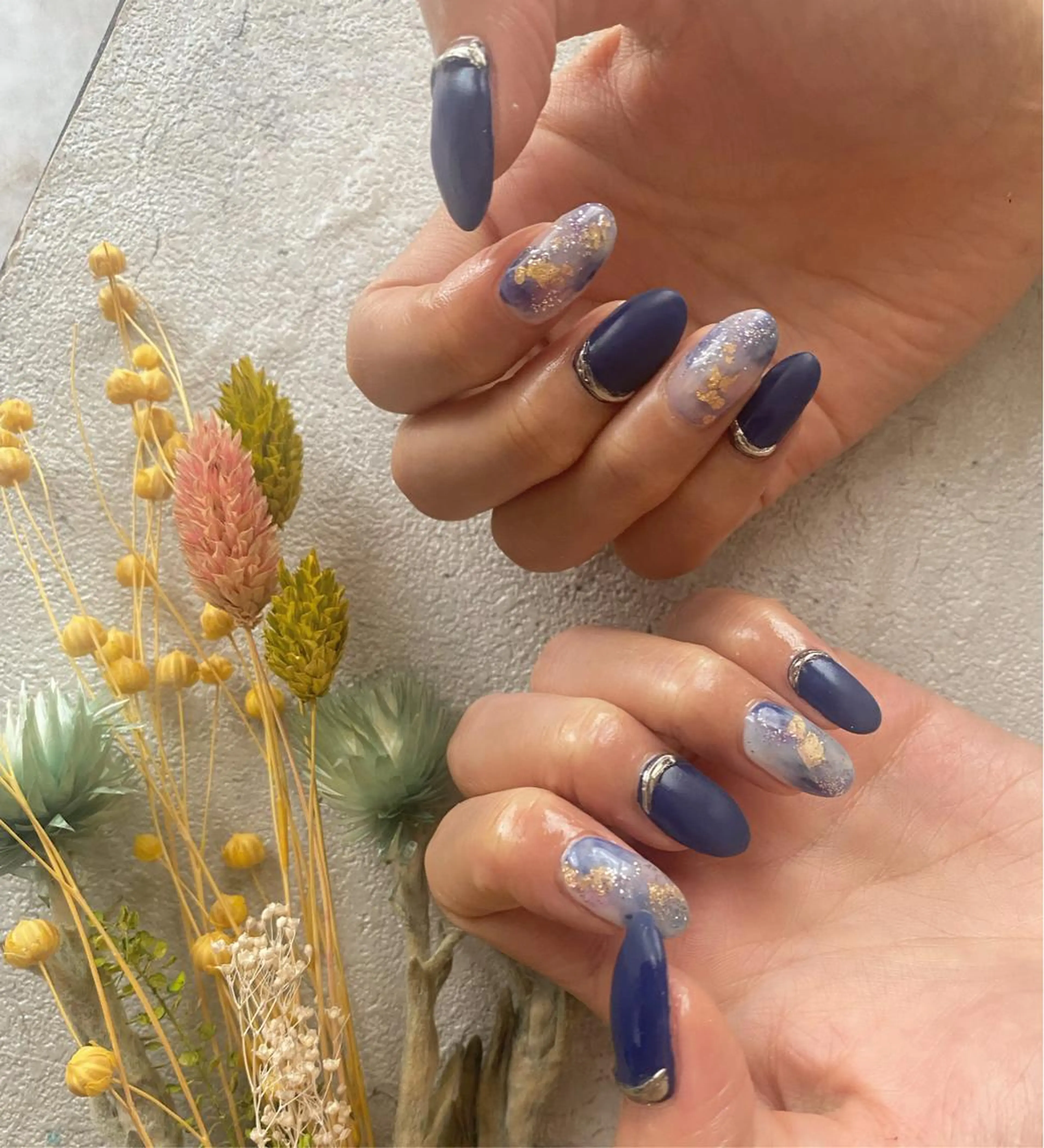 ネイル マットネイル ハンドネイル ëmma nail_ by chulaのネイルデザイン