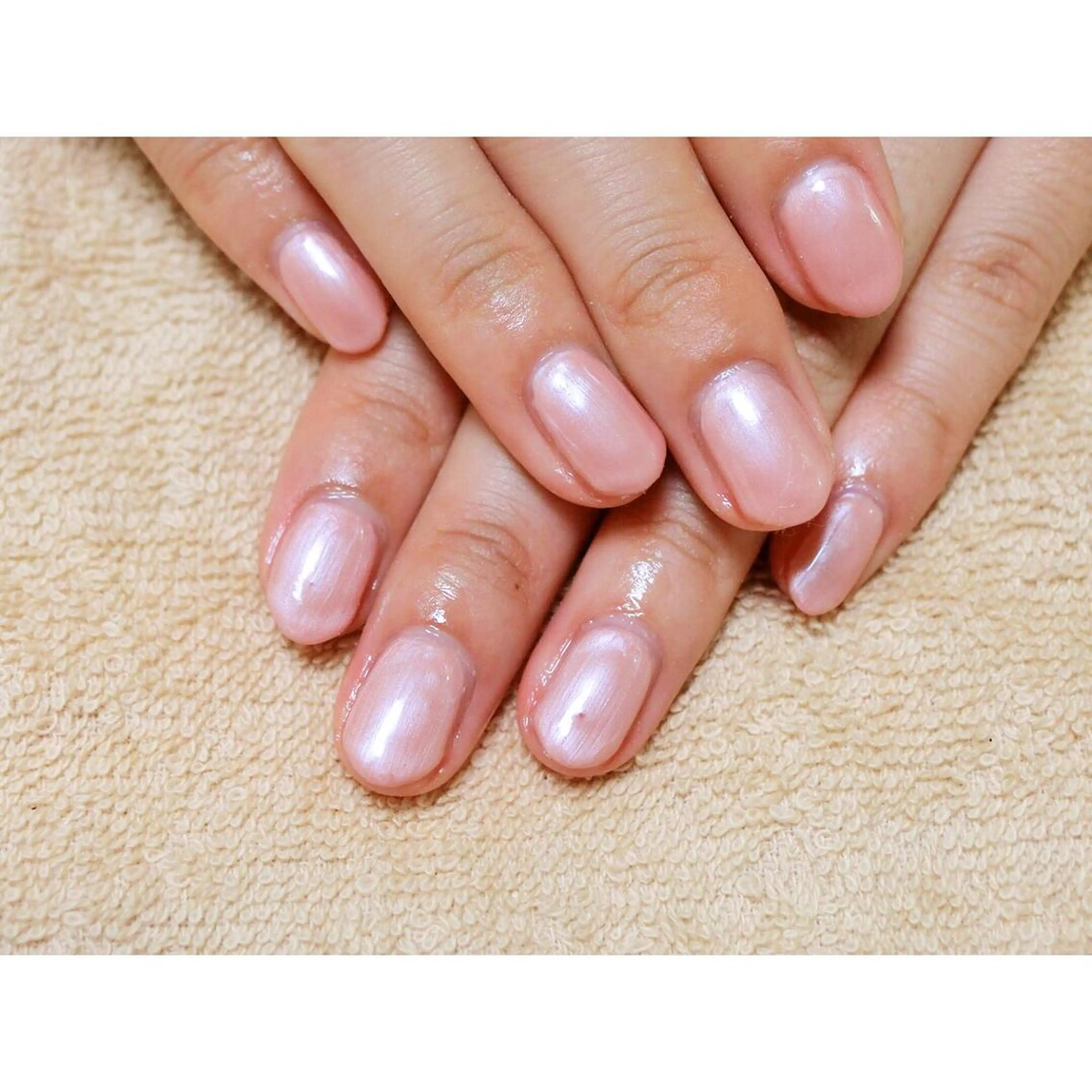 ネイル ワンカラーネイル 痛ネイル/ワンホン/ フィルイン/長さだしのネイルデザイン