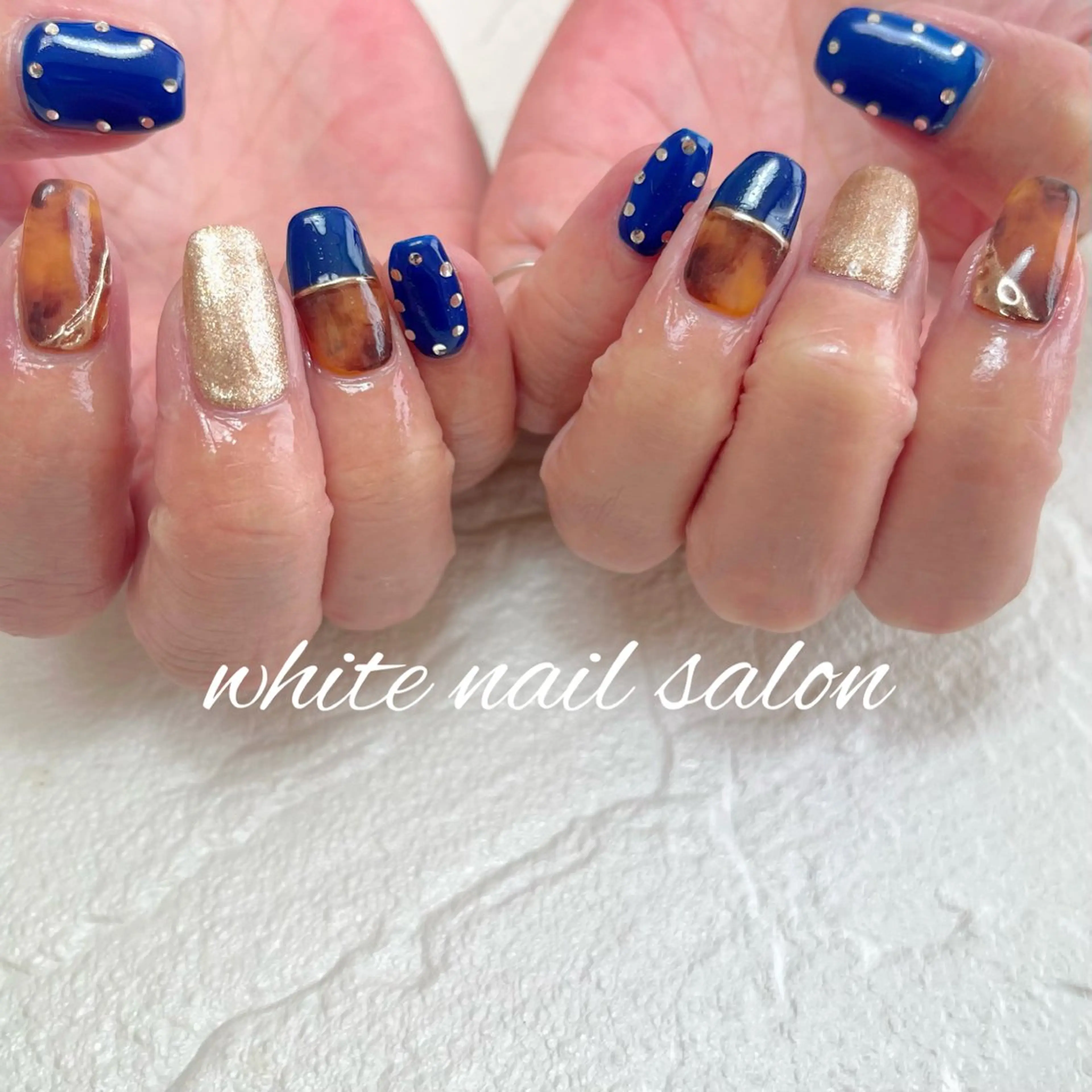 ネイル ラメ(グリッター) ハンドネイル white nail salonのネイルデザイン